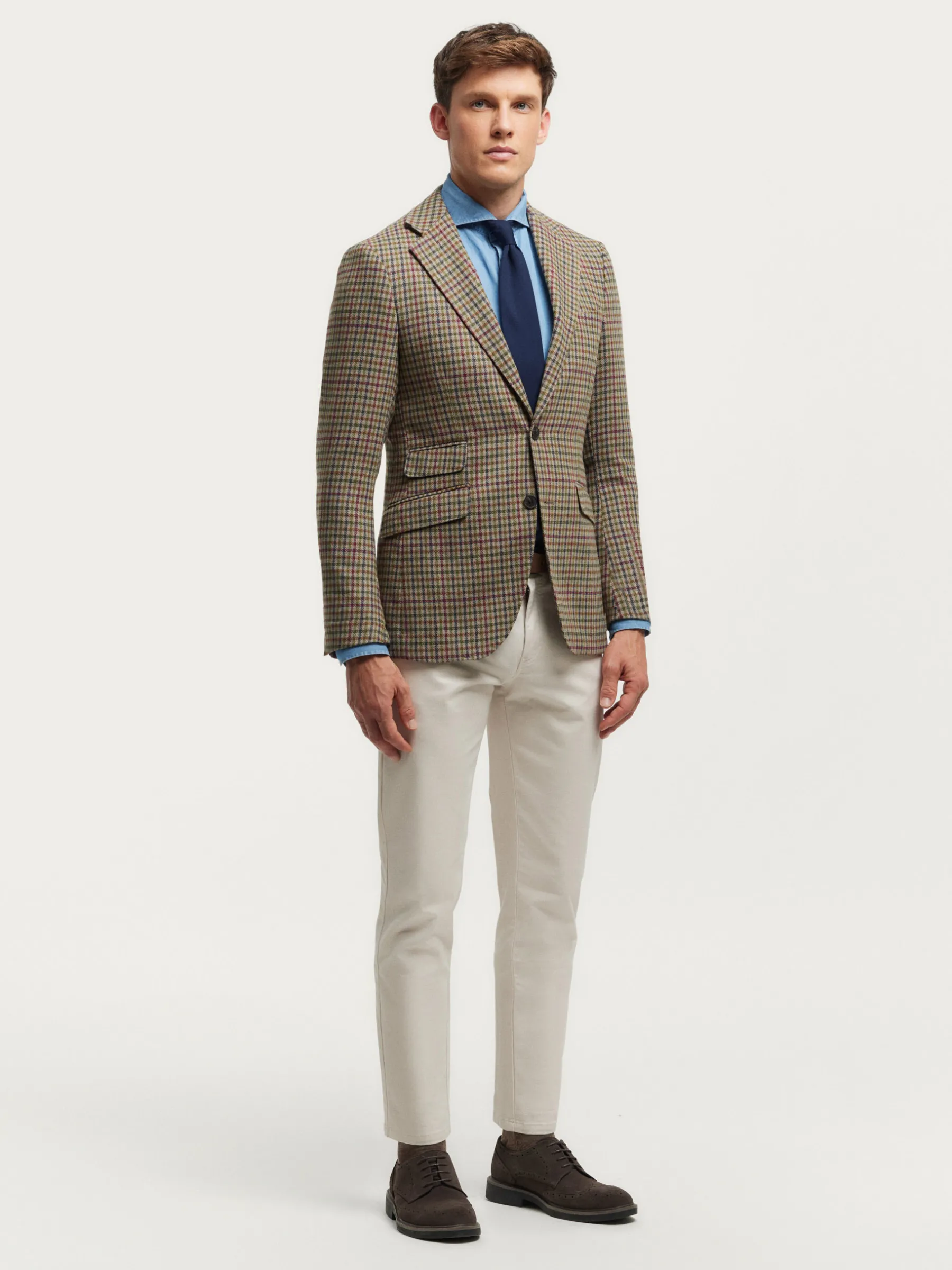 Shop AMERICANA CUADRO HARRIS Hombre Americanas