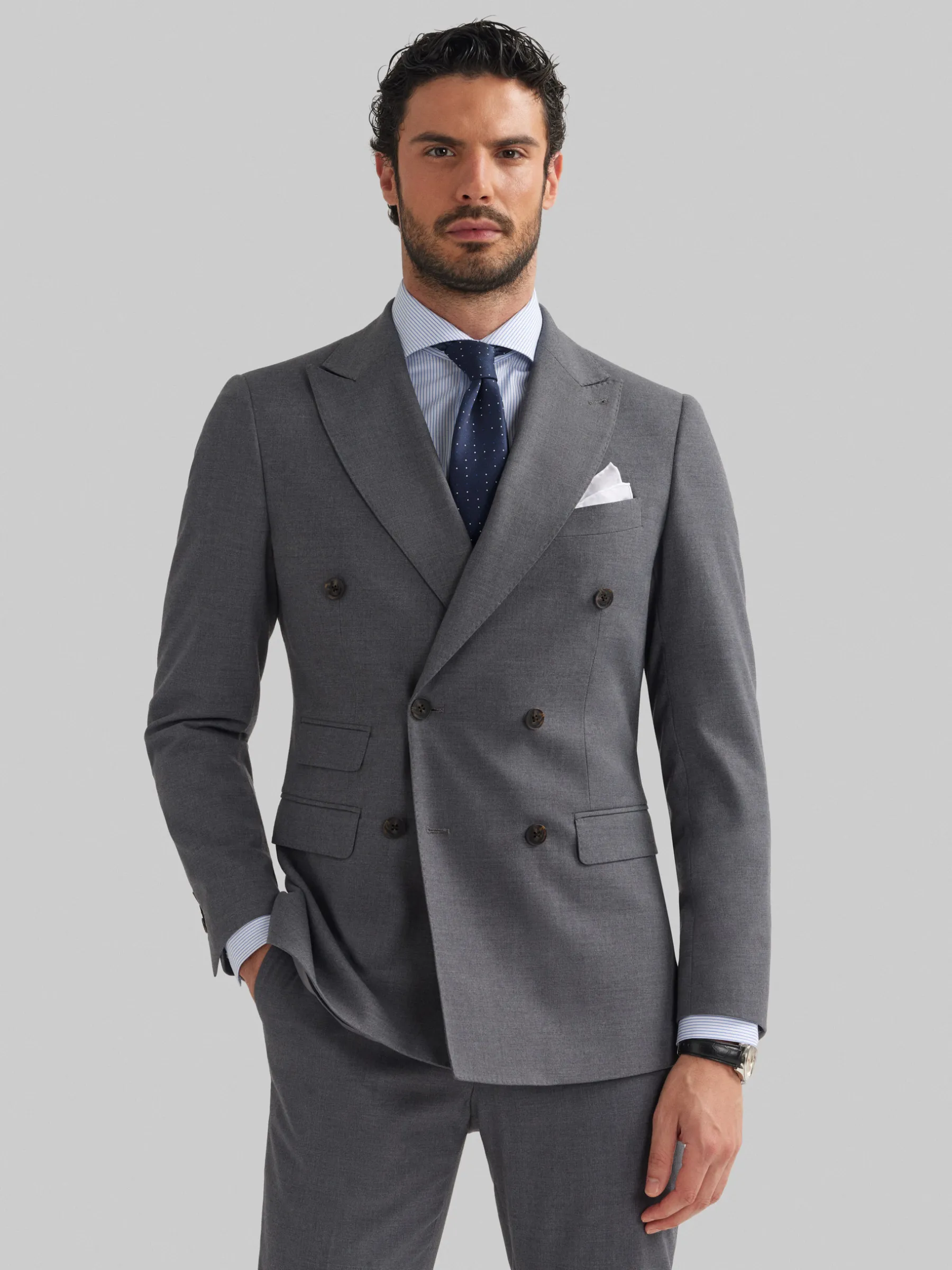 Hot AMERICANA DUOMO CRUZADO Hombre Trajes | Trajes