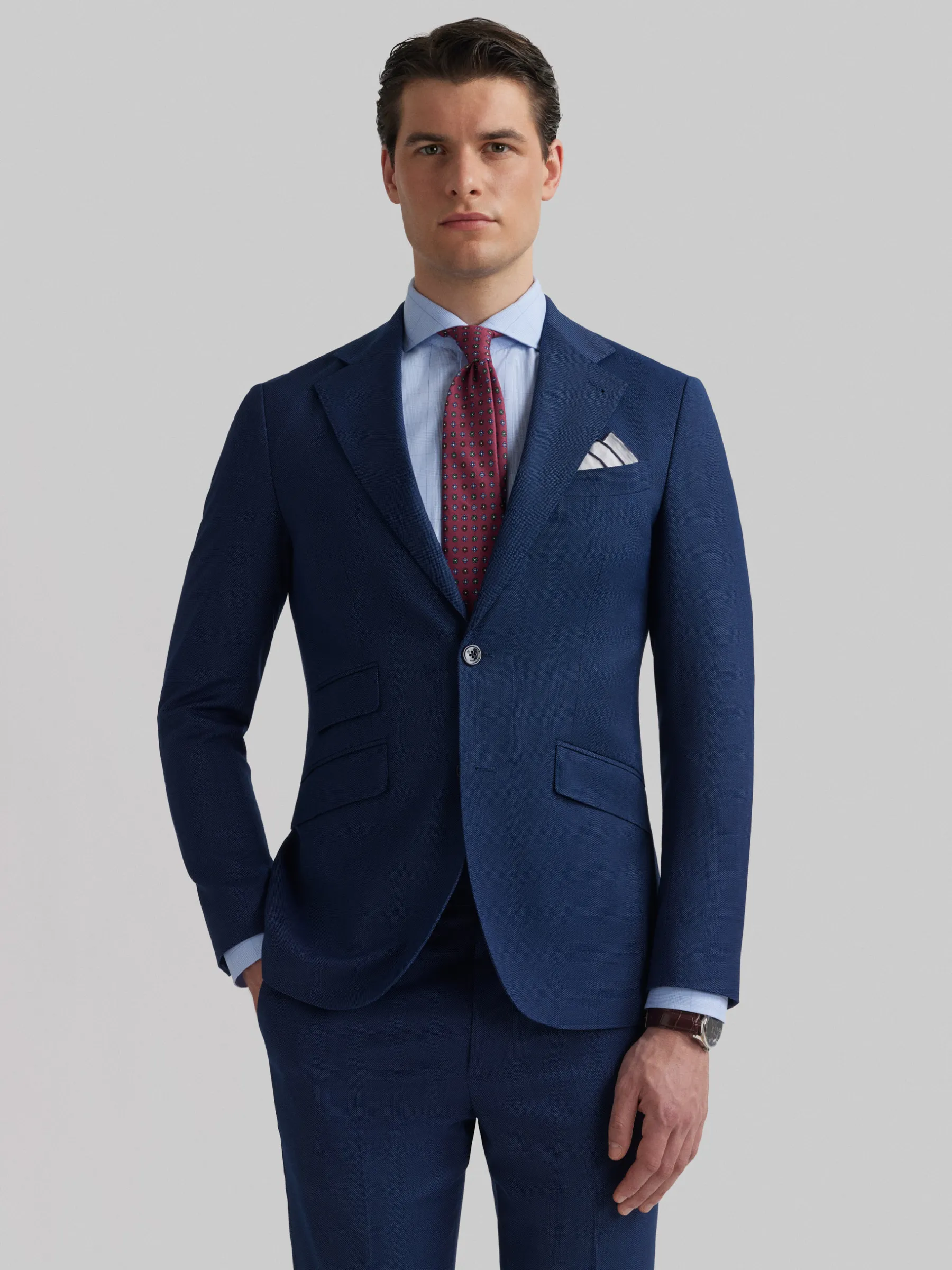 Best AMERICANA NAPOLI MICROBIRD Hombre Trajes | Trajes