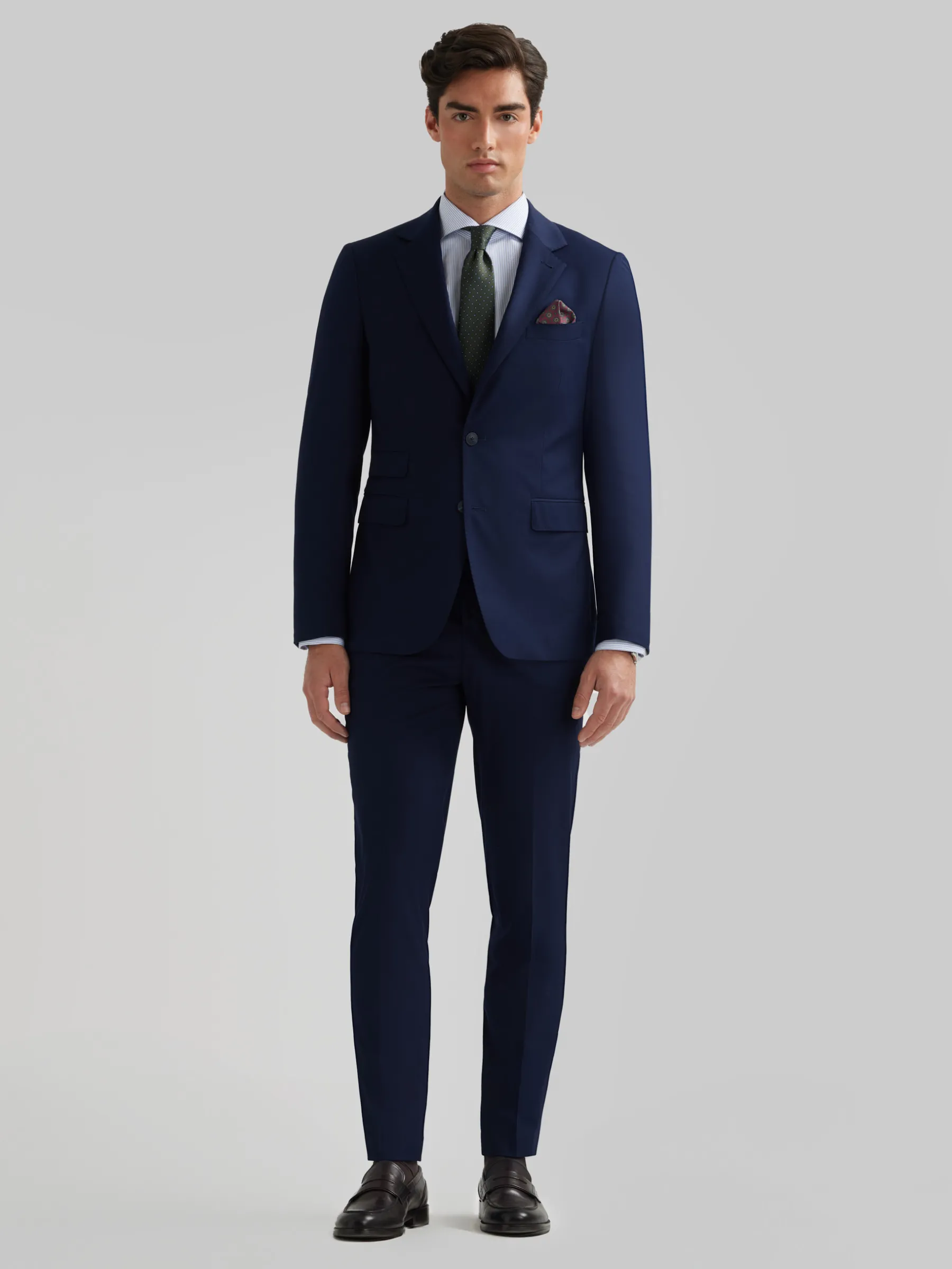 Cheap AMERICANA PLAIN SLIM Hombre Trajes | Trajes