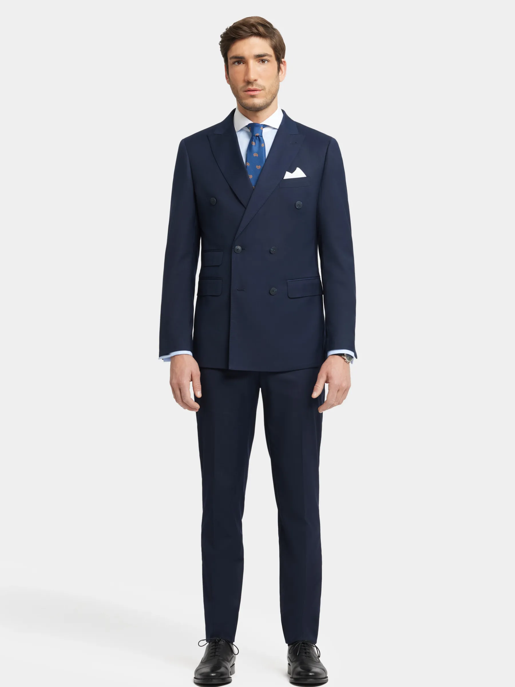 Store AMERICANA TWILL CRUZADO Hombre Trajes | Trajes