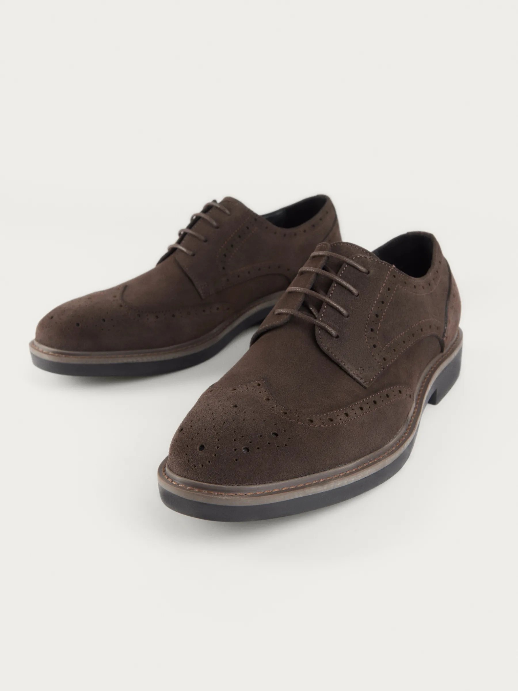 Clearance BLUCHER PICADO MARRÓN Hombre Vestir