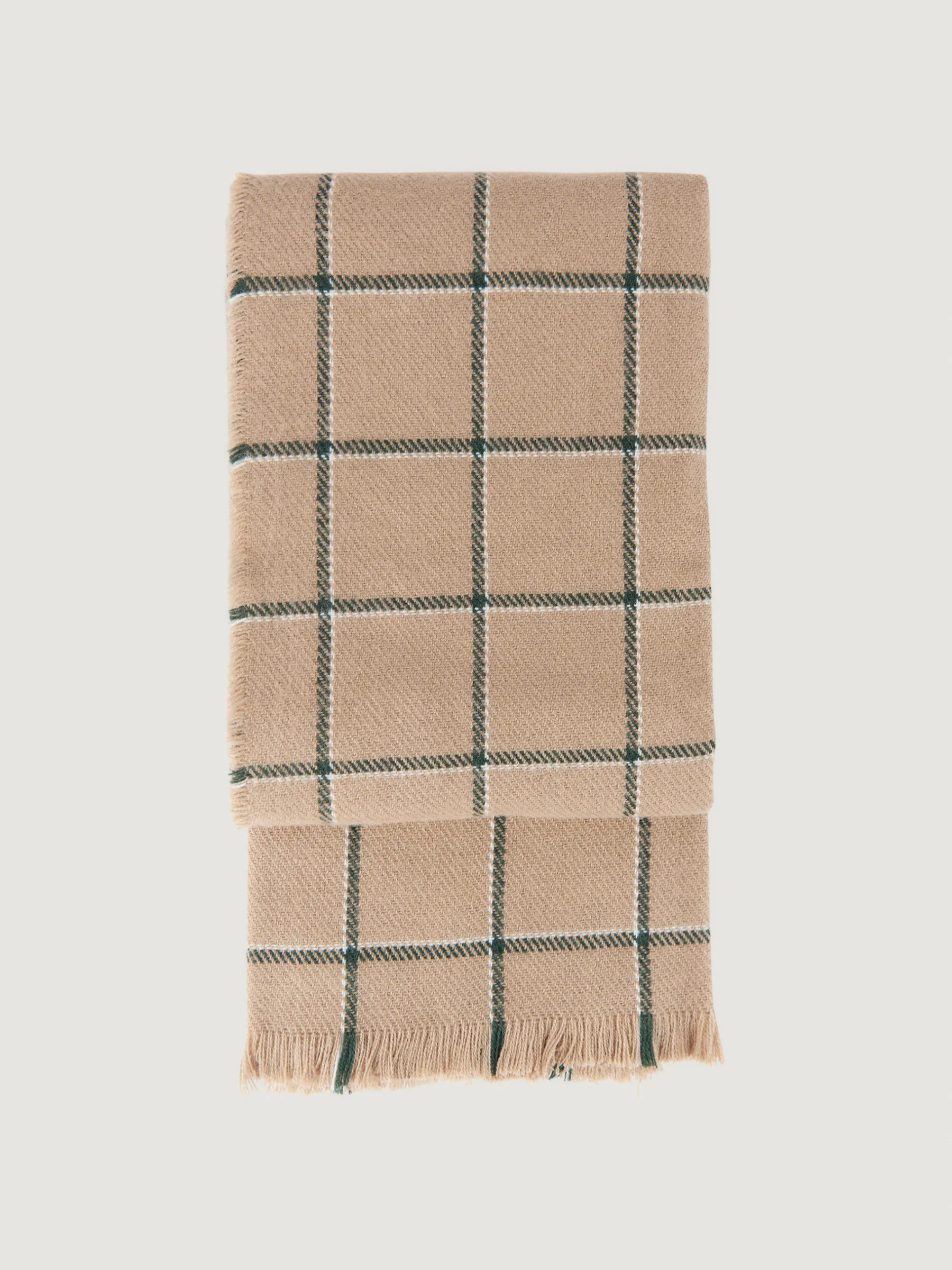 Best Sale BUFANDA CHECKS MARRÓN Hombre Bufandas