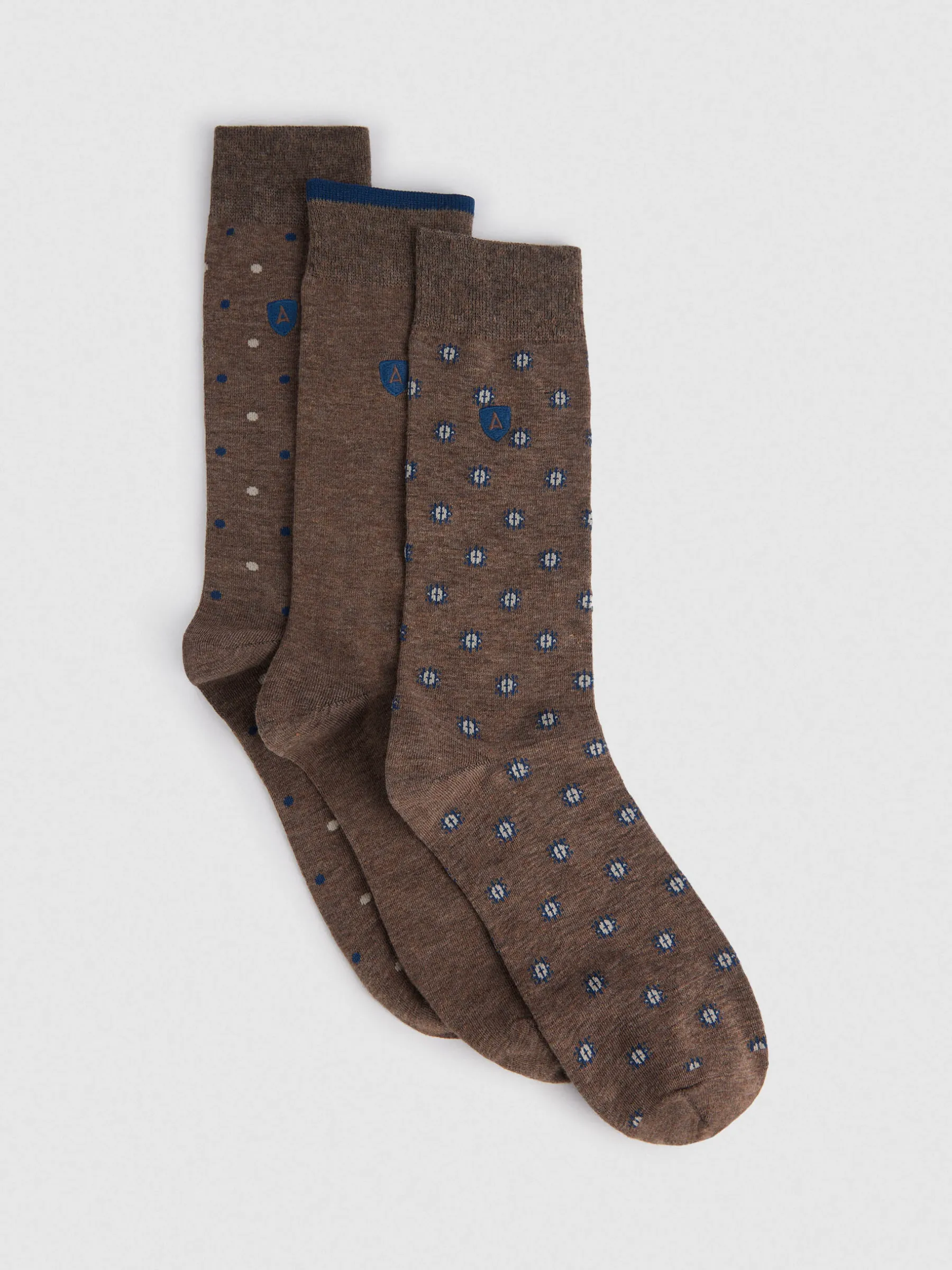 New CALCETINES MARRÓN Hombre Calcetines