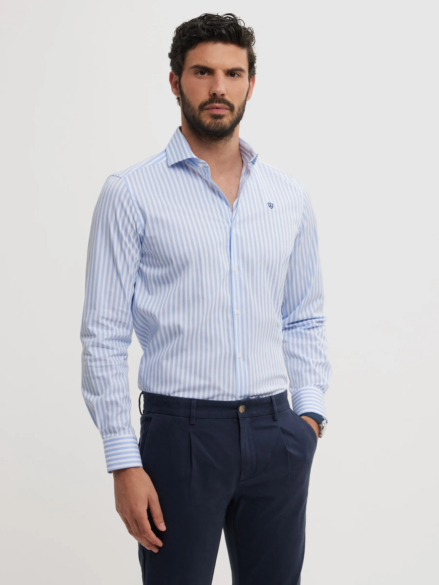 Outlet CAMISA COMFORT RAYAS Hombre Camisas Vestir | Camisas Vestir