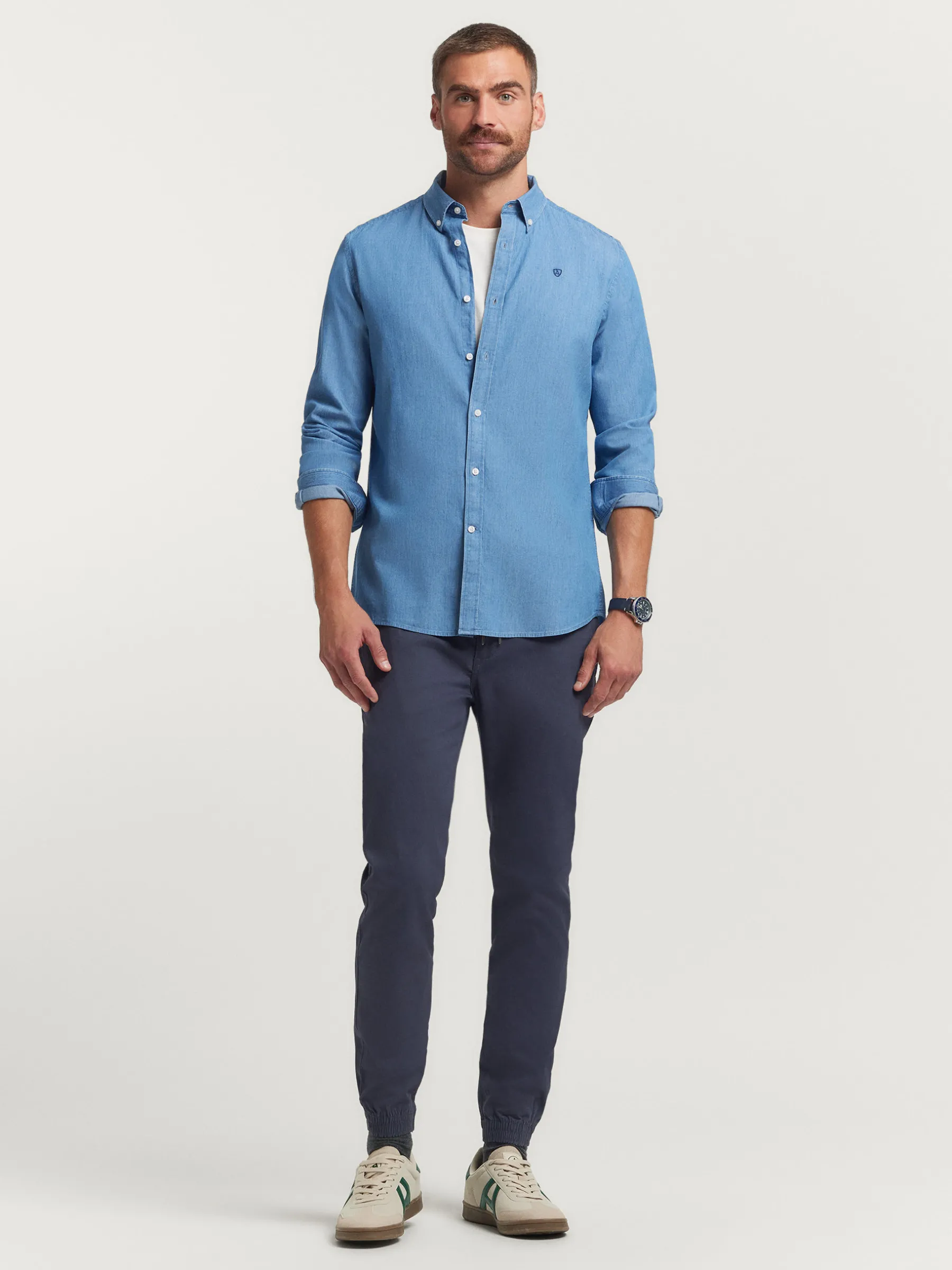 Cheap CAMISA DENIM CANUTILLO Hombre Casual
