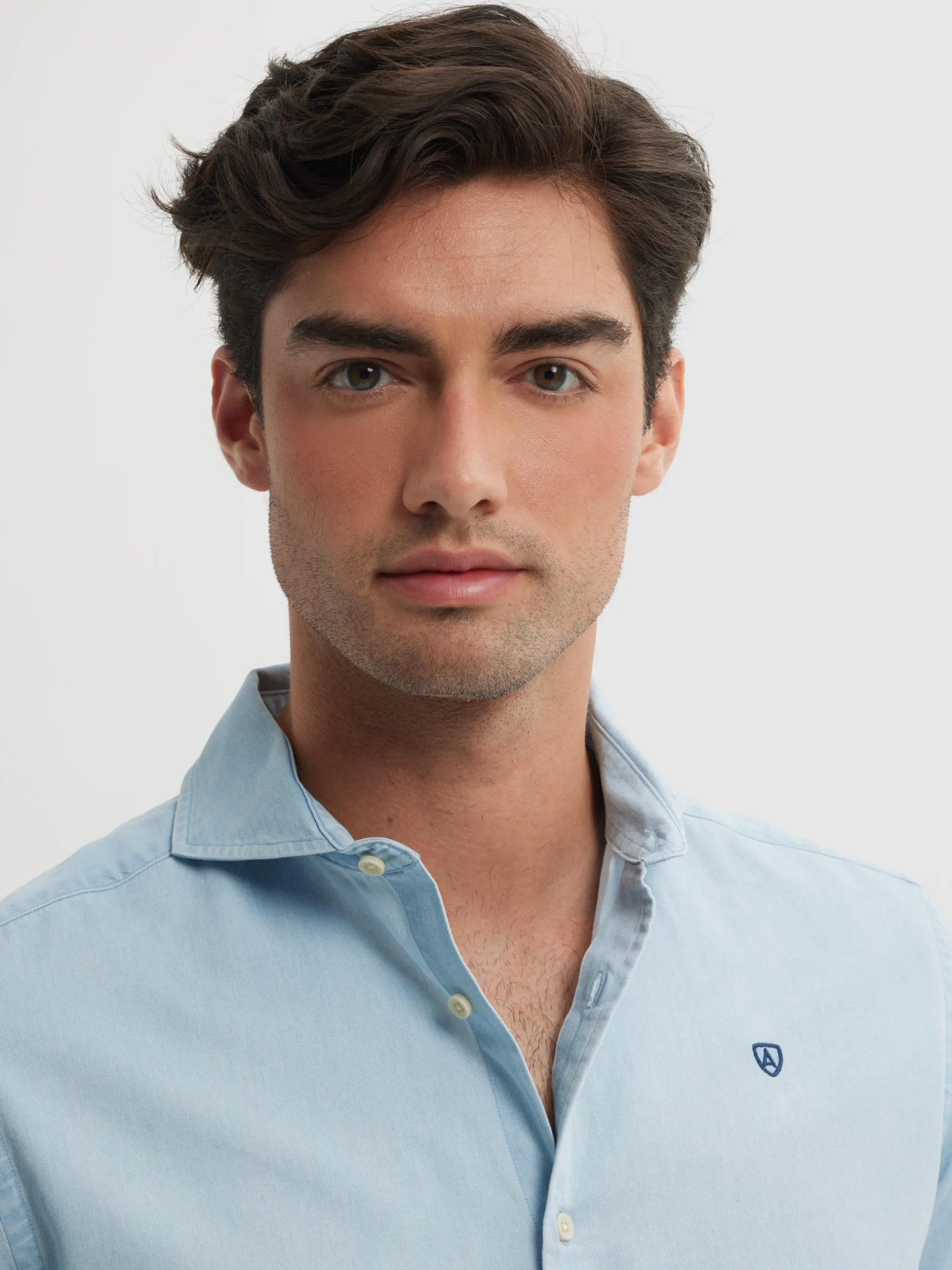 Clearance CAMISA DENIM JACK Hombre Casual