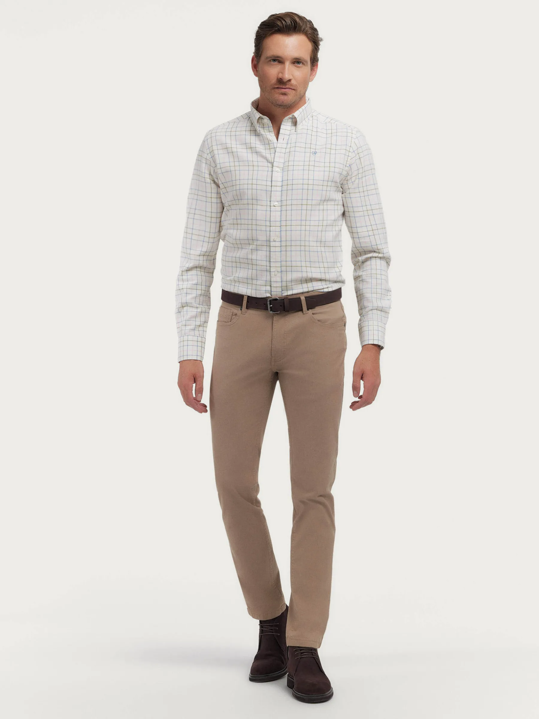 Shop CAMISA FLANNEL CHECKS Hombre Franela