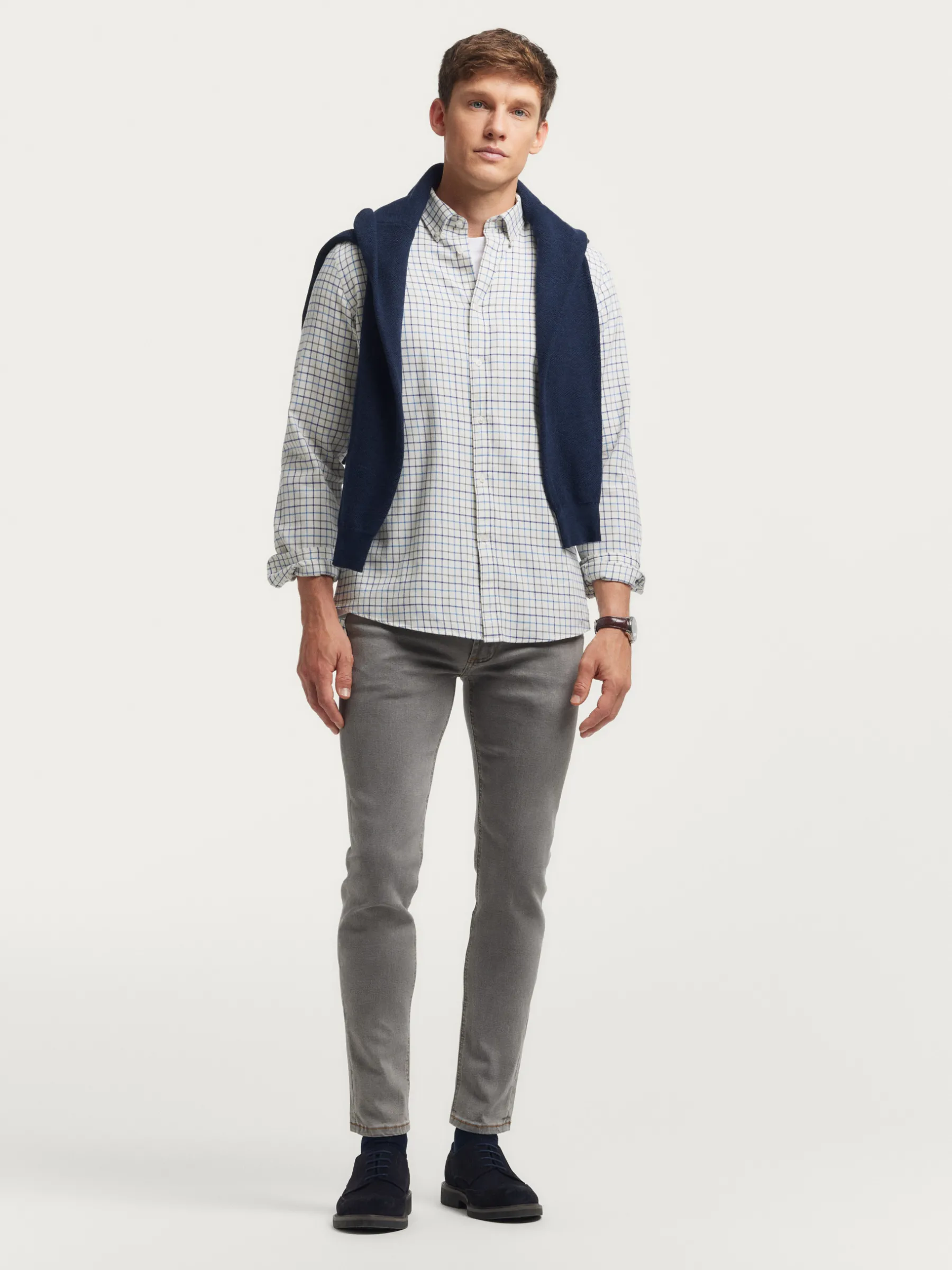 Cheap CAMISA FLANNEL CHECKS Hombre Franela