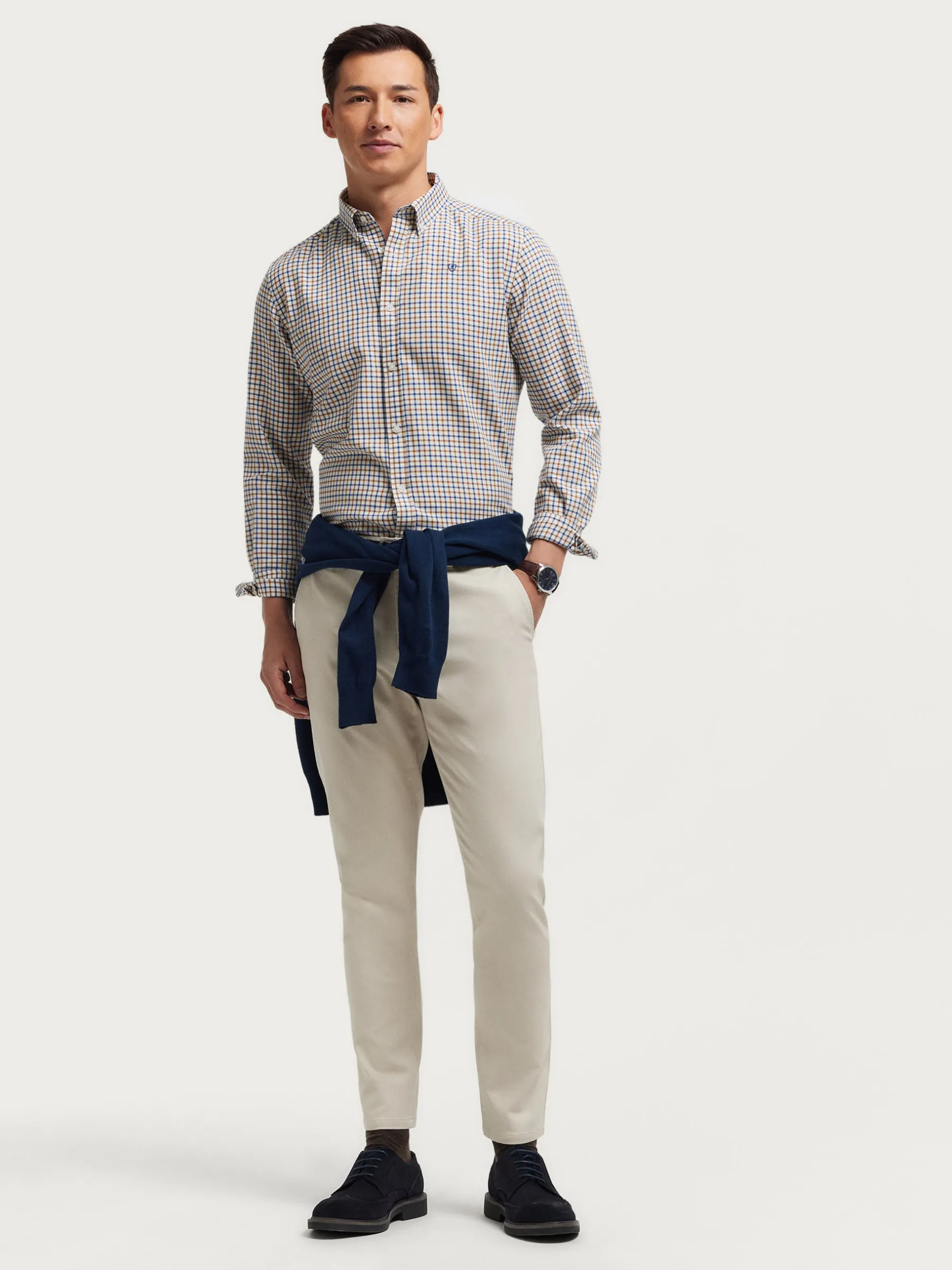 Fashion CAMISA FLANNEL CHECKS Hombre Franela