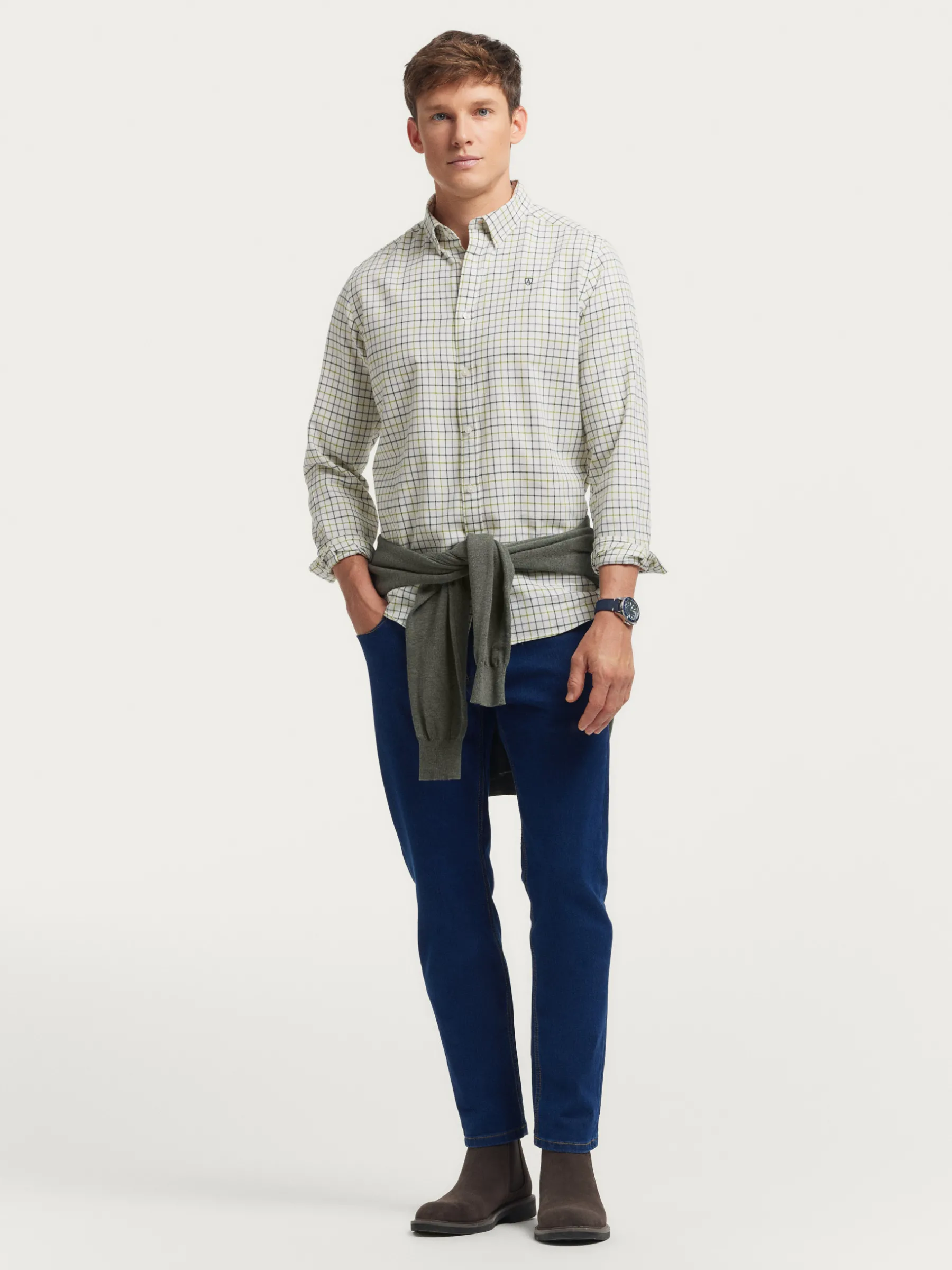 Best Sale CAMISA FLANNEL CHECKS Hombre Franela