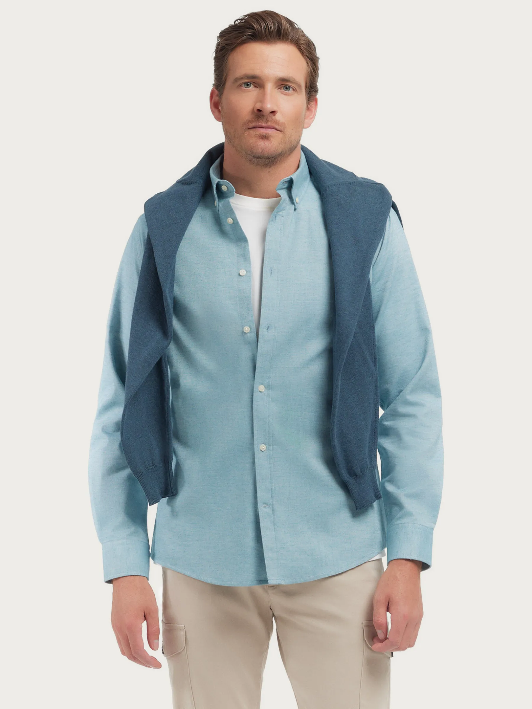 Cheap CAMISA FLANNEL TWILL Hombre Franela