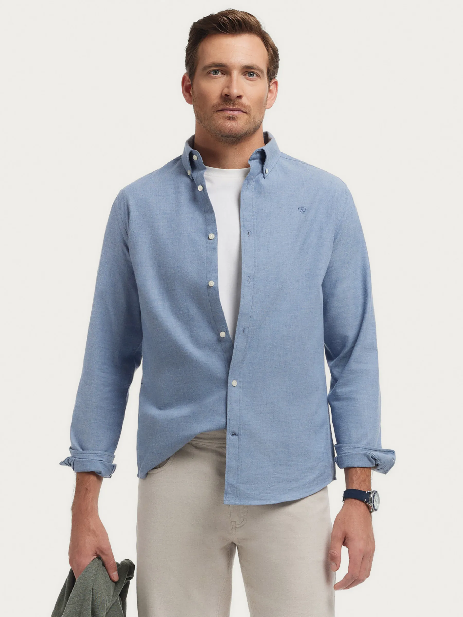 Clearance CAMISA FLANNEL TWILL Hombre Franela
