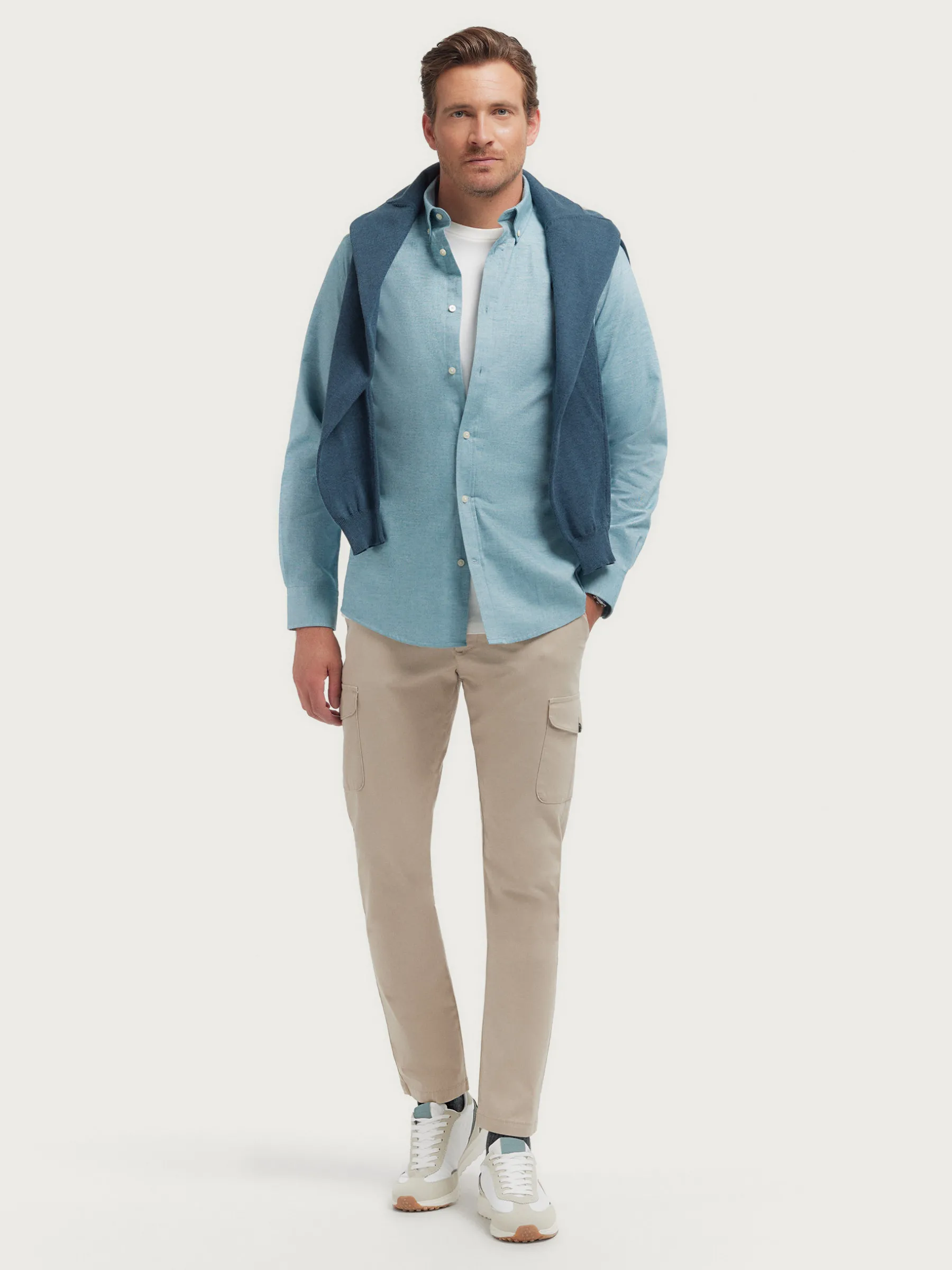 Cheap CAMISA FLANNEL TWILL Hombre Franela