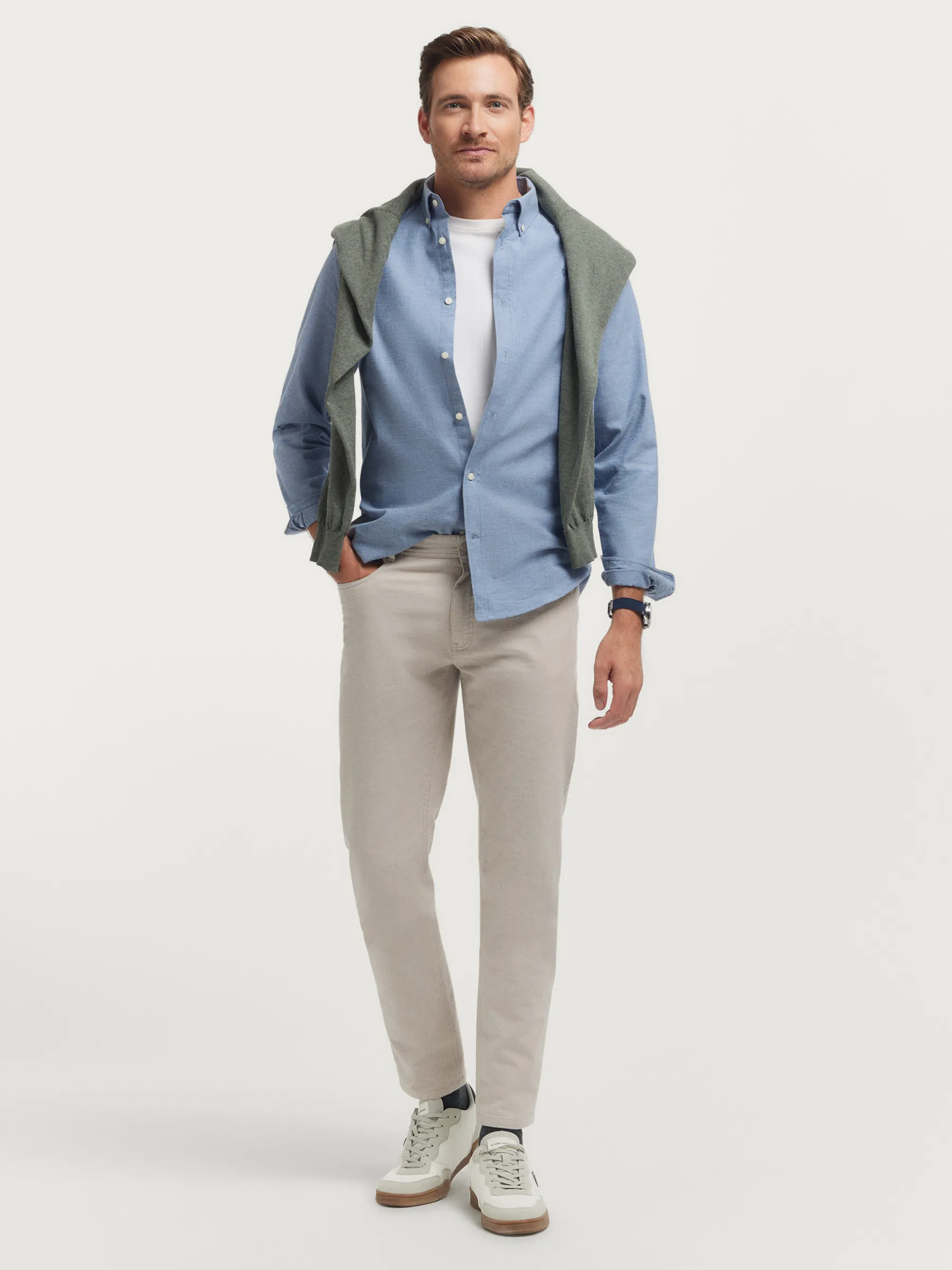 Clearance CAMISA FLANNEL TWILL Hombre Franela