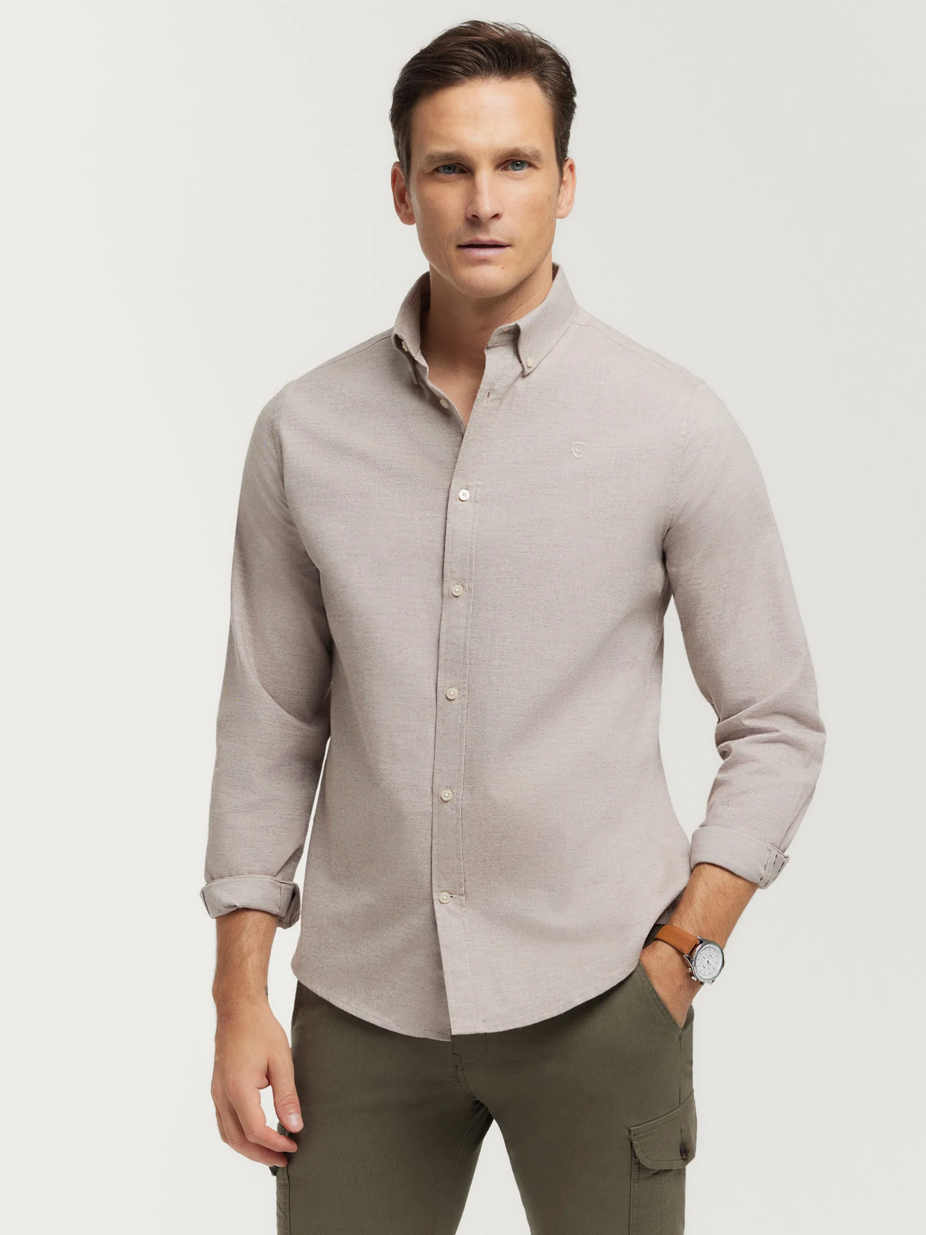 Store CAMISA FLANNEL TWILL Hombre Franela