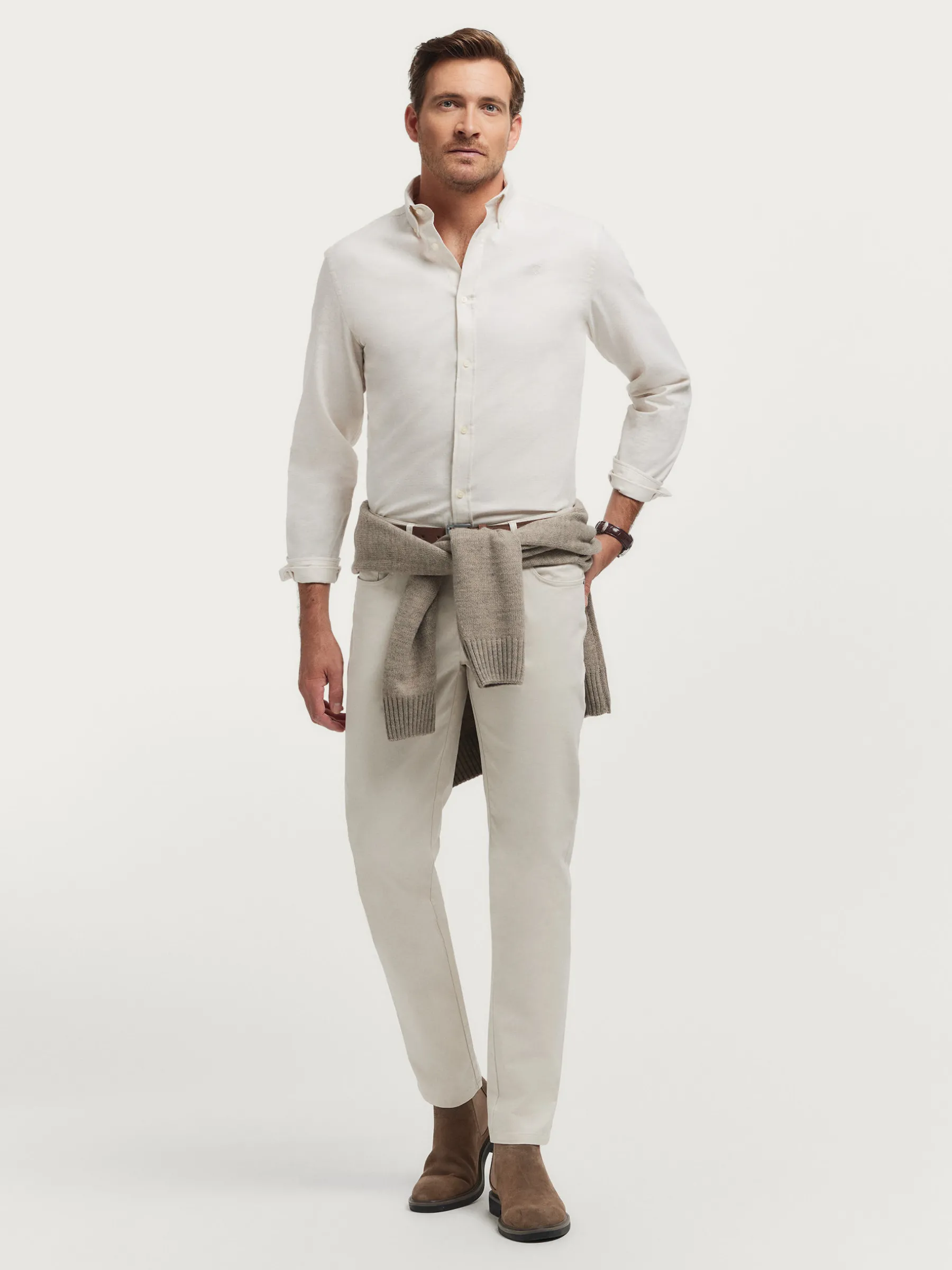 Shop CAMISA FLANNEL TWILL Hombre Franela