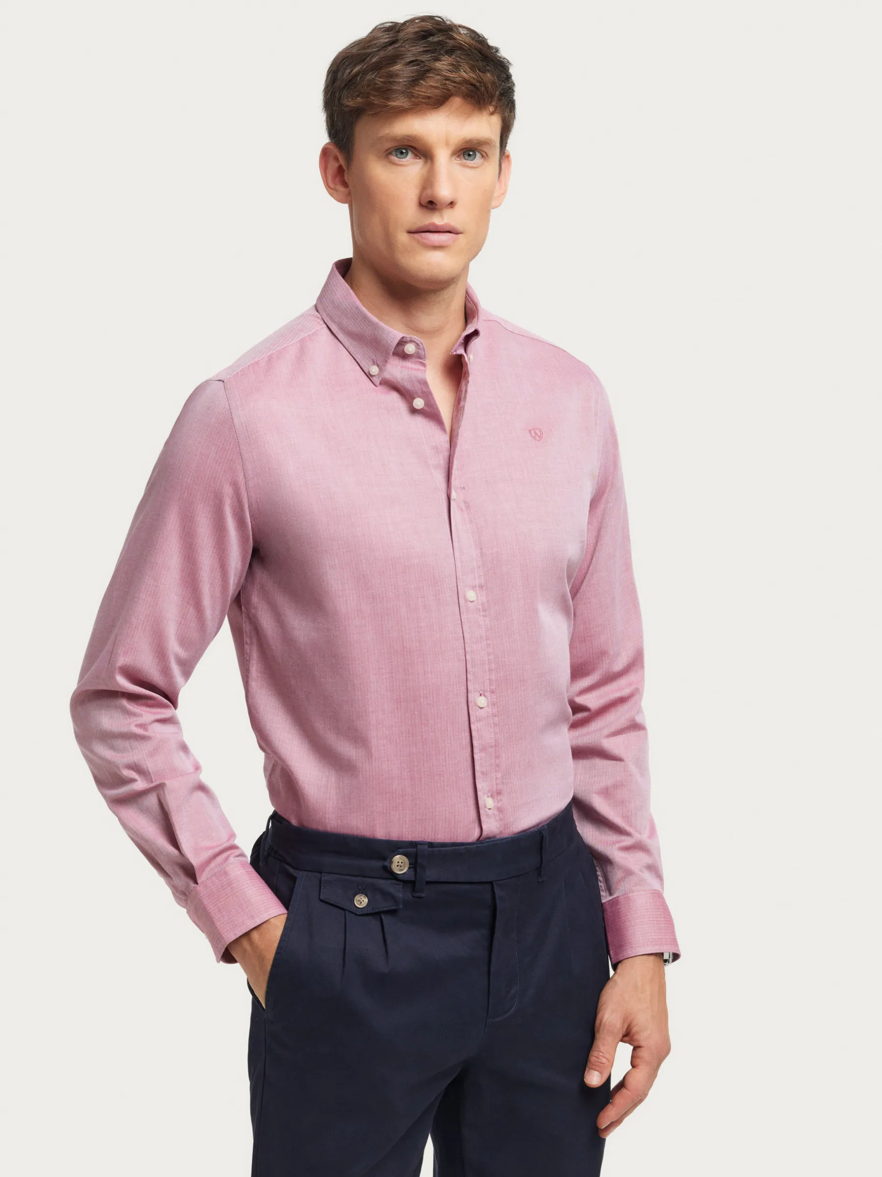 Fashion CAMISA MICROESPIGA Hombre Casual
