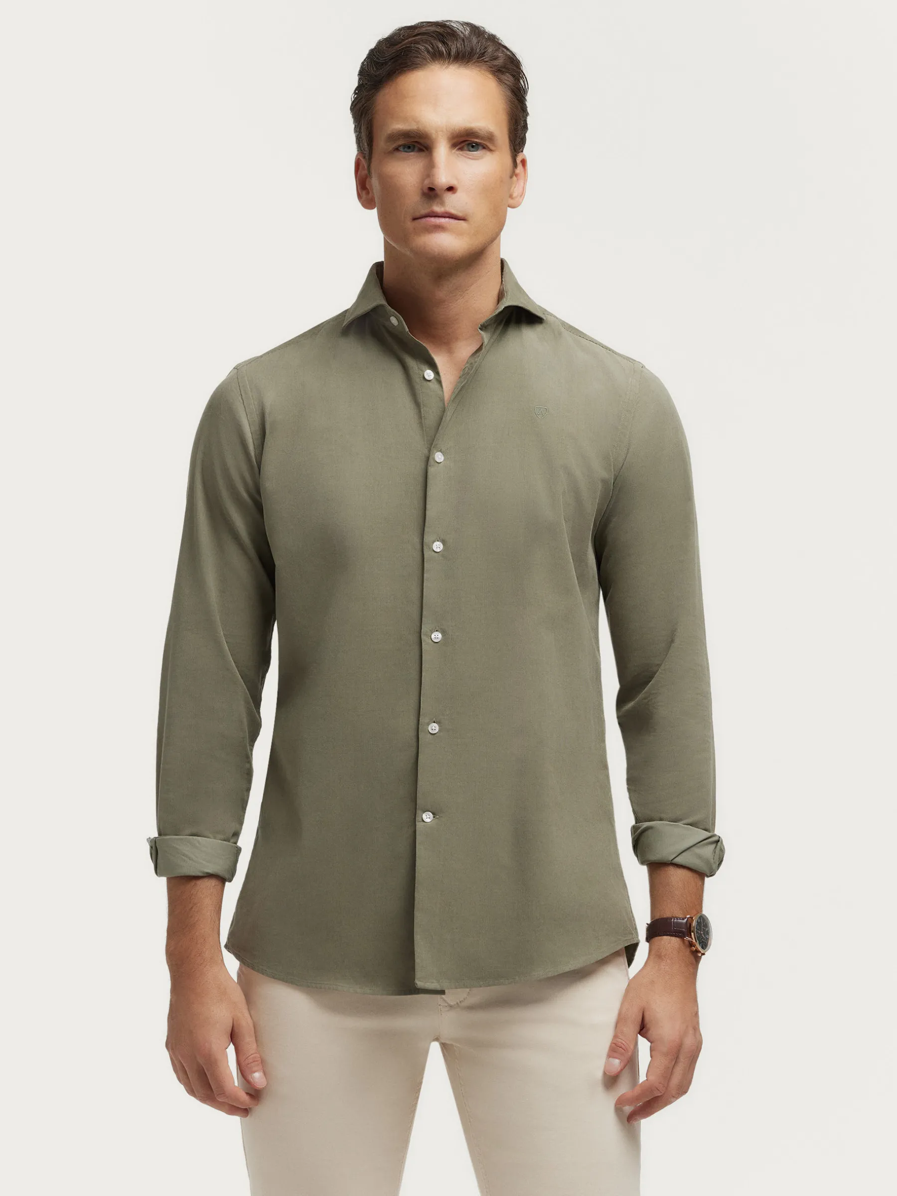 New CAMISA MICROPANA JACK VERDE Hombre Casual