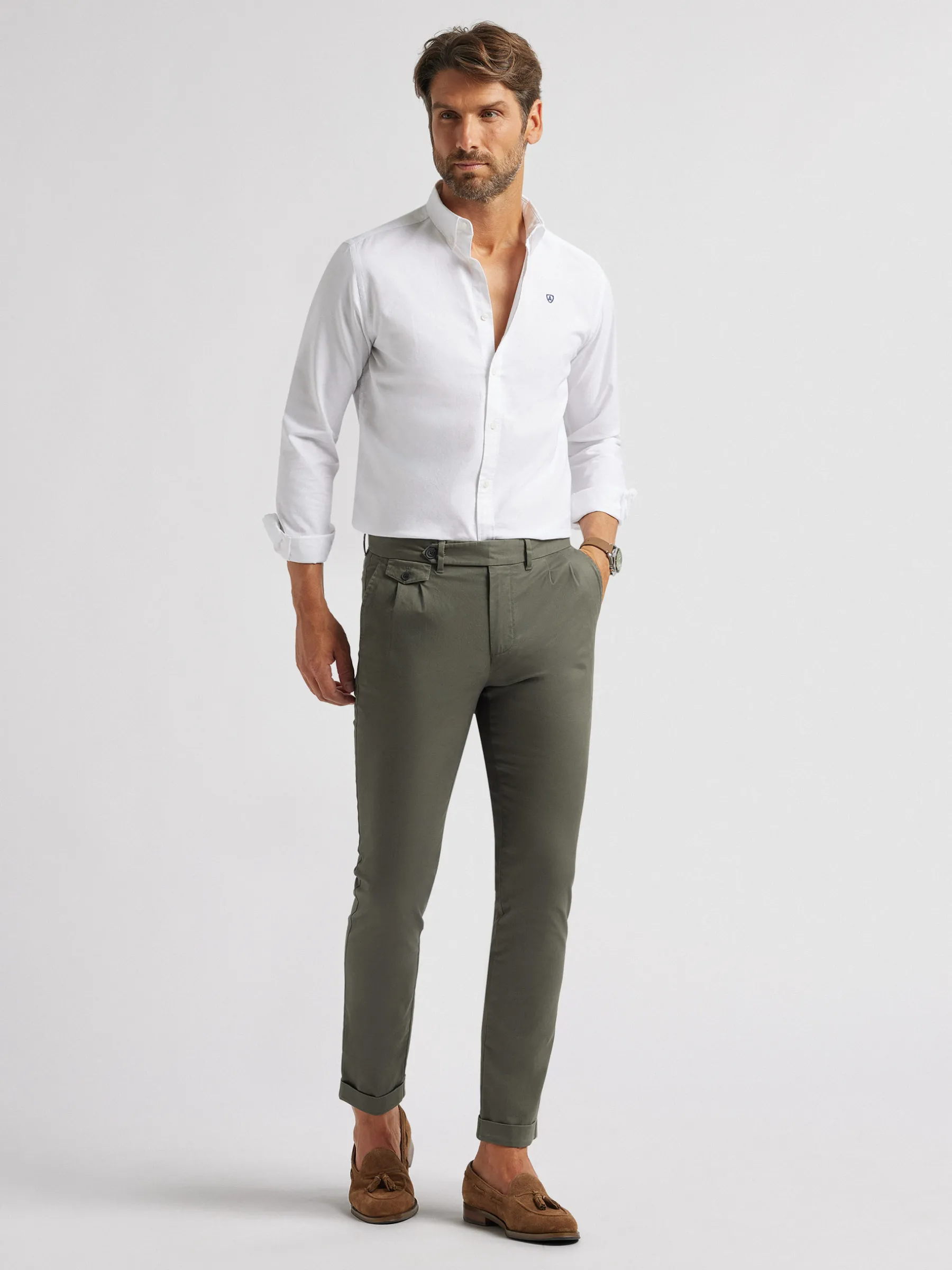 Discount CAMISA OXFORD BASIC Hombre Oxford