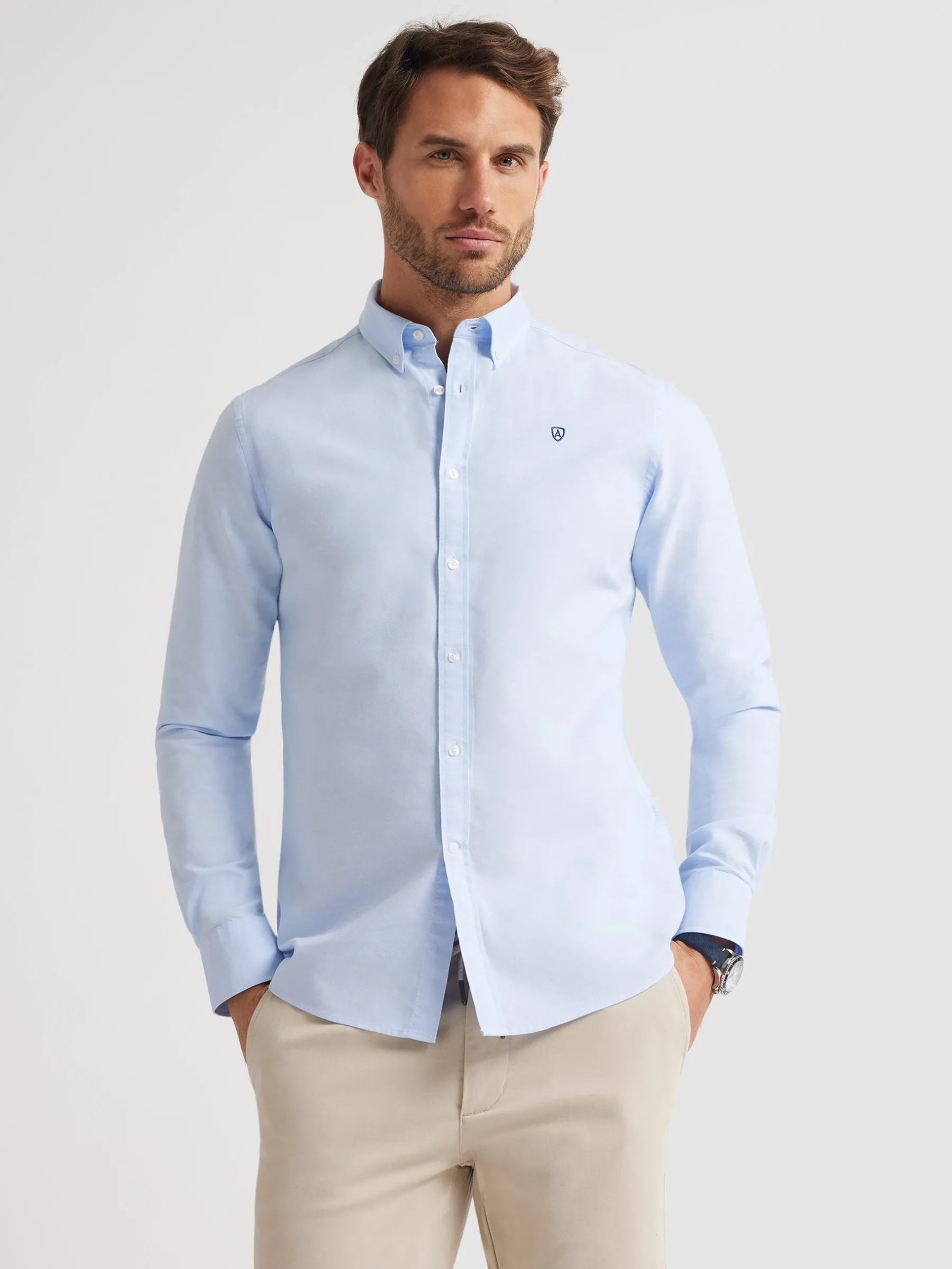 Sale CAMISA OXFORD BASIC Hombre Oxford