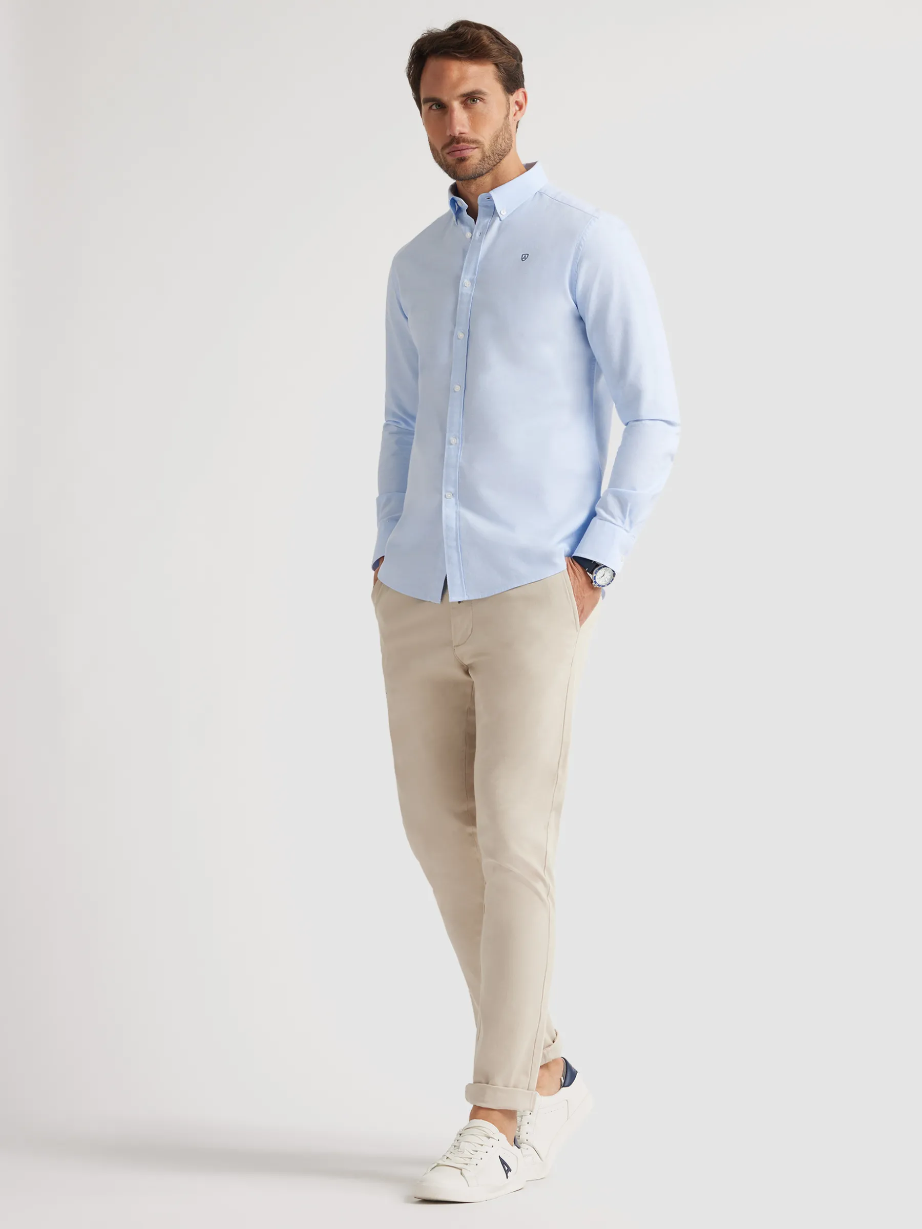 Sale CAMISA OXFORD BASIC Hombre Oxford