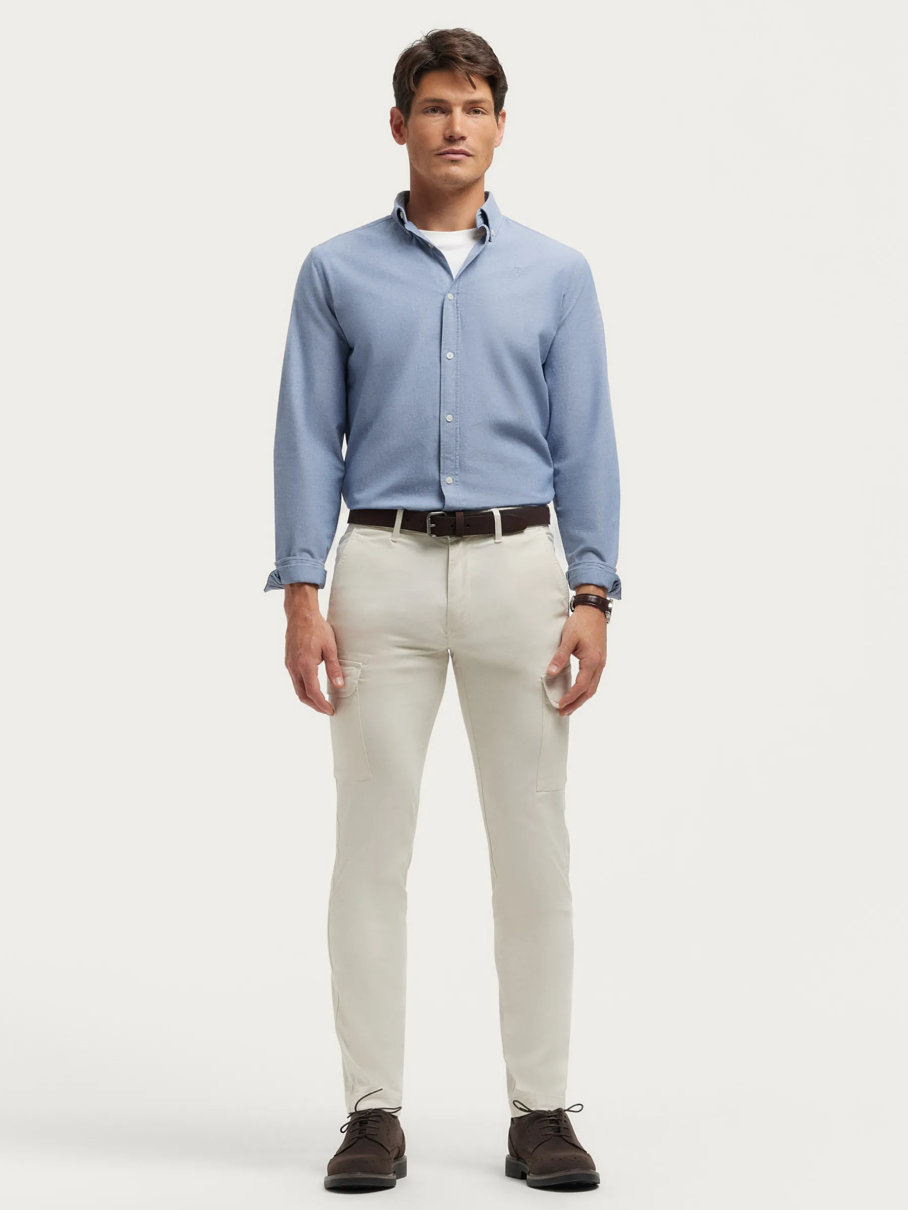 Cheap CAMISA OXFORD CHAMBRAY Hombre Oxford