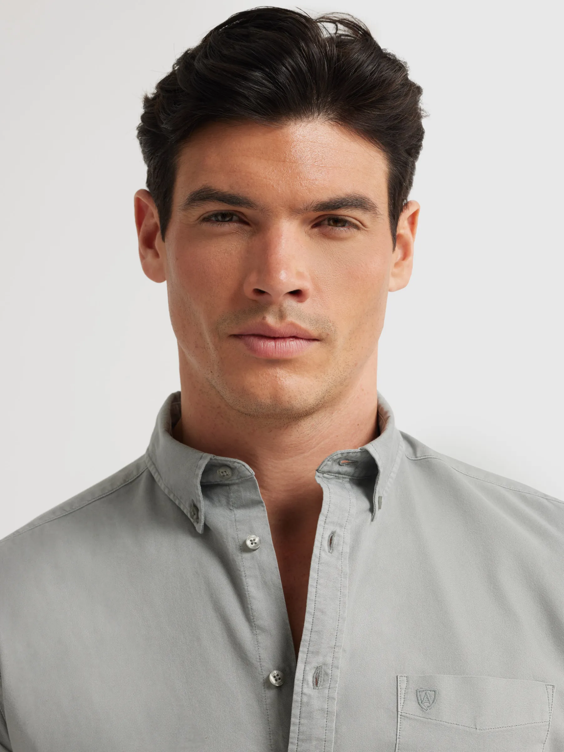 Best Sale CAMISA OXFORD POCKET DYE Hombre Oxford