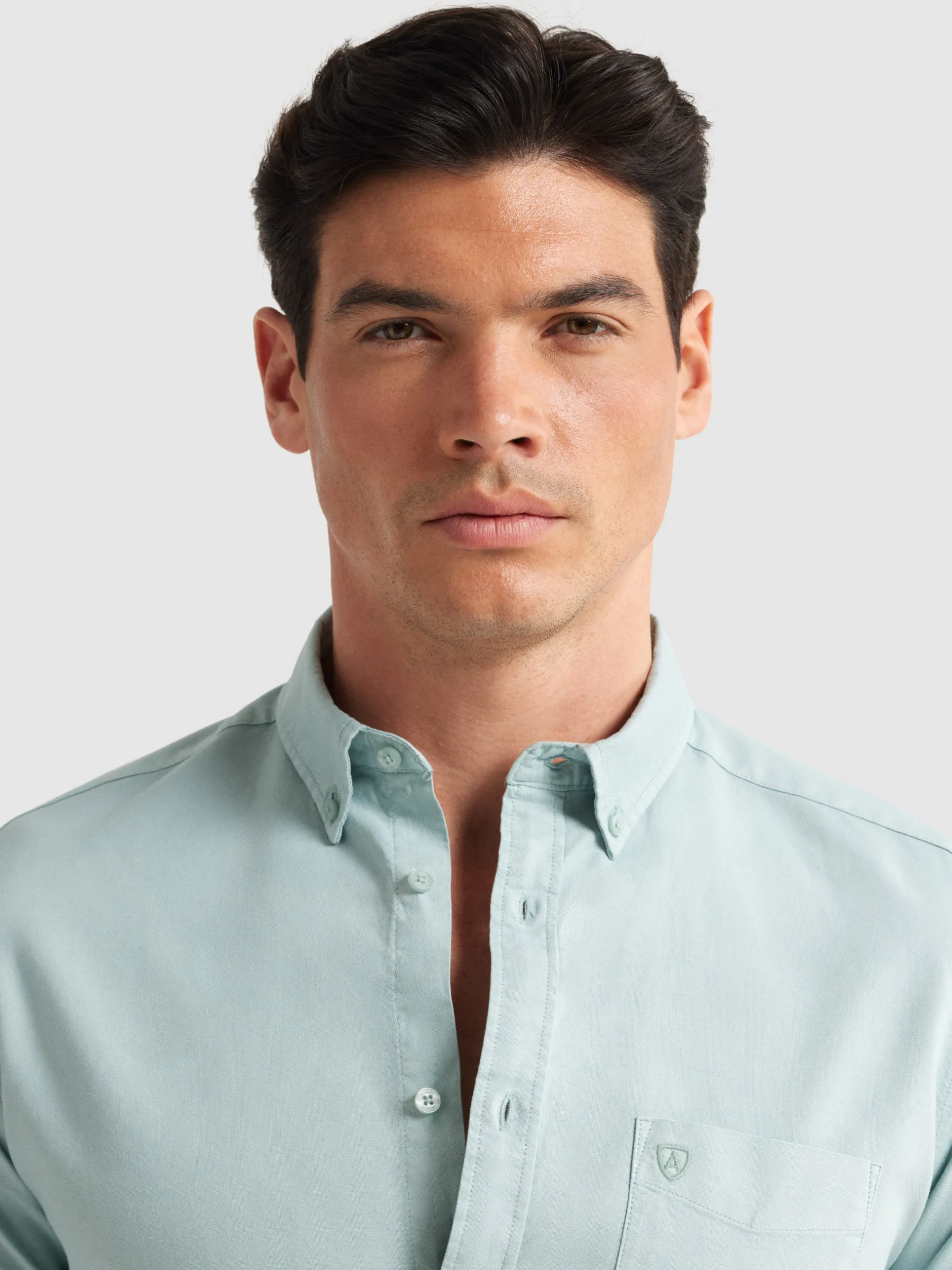 Shop CAMISA OXFORD POCKET DYE Hombre Oxford