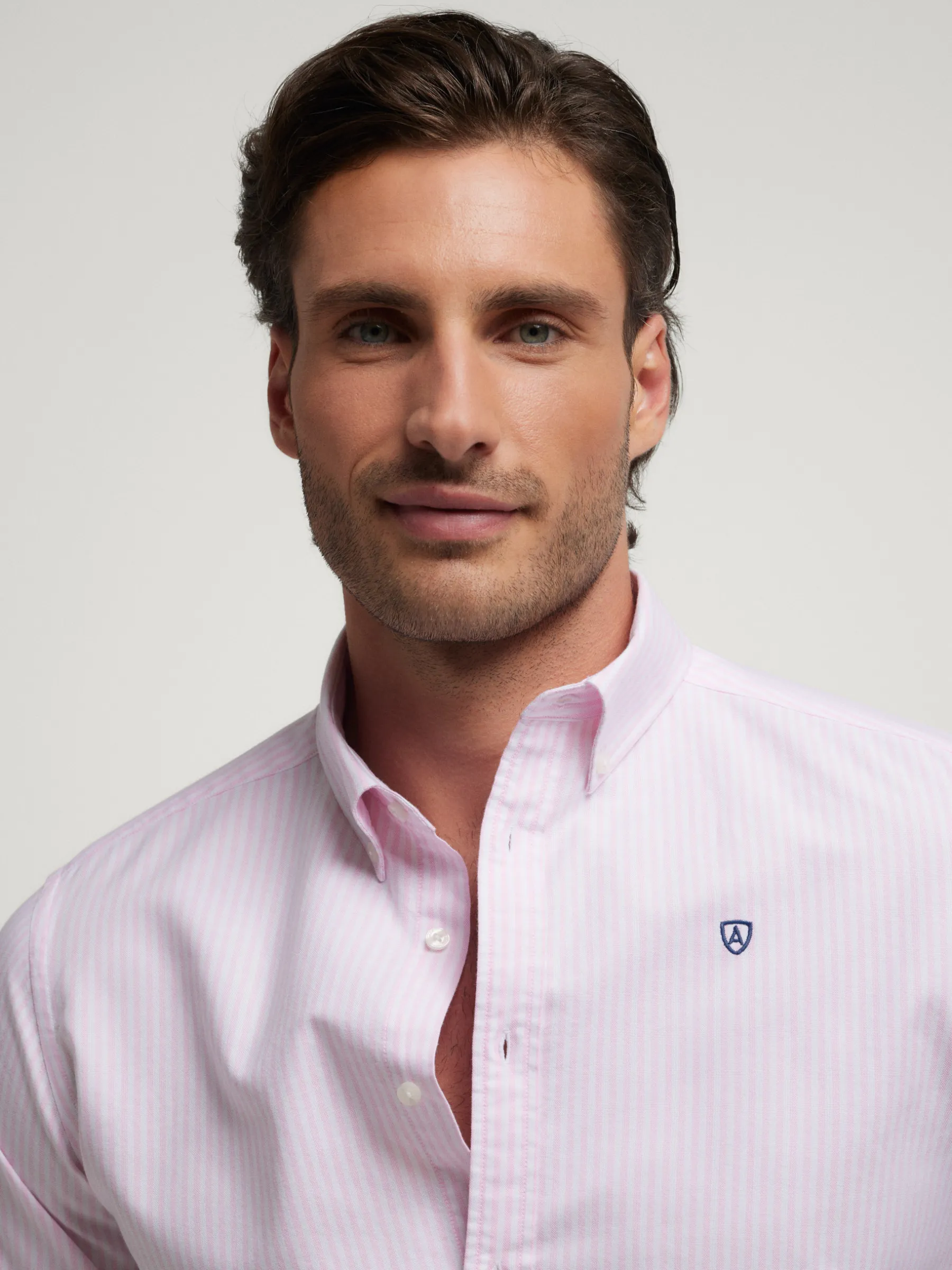 Best Sale CAMISA OXFORD RAYAS Hombre Oxford