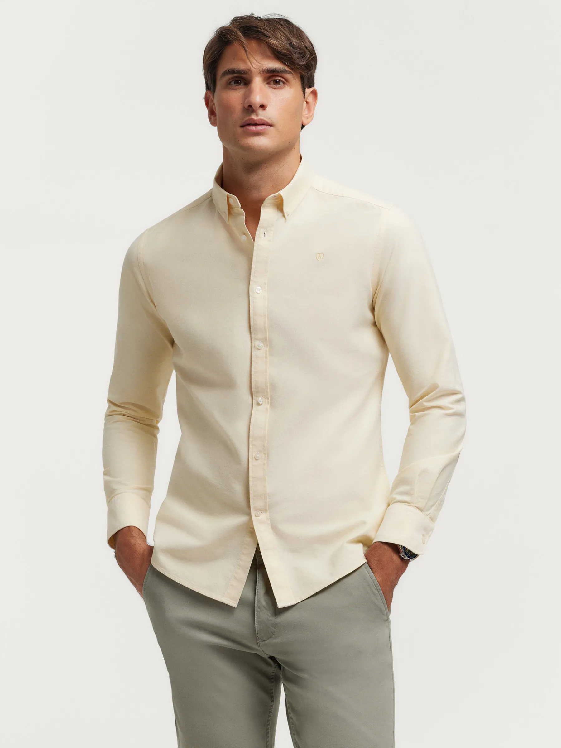 Best Sale CAMISA OXFORD SOLID Hombre Oxford