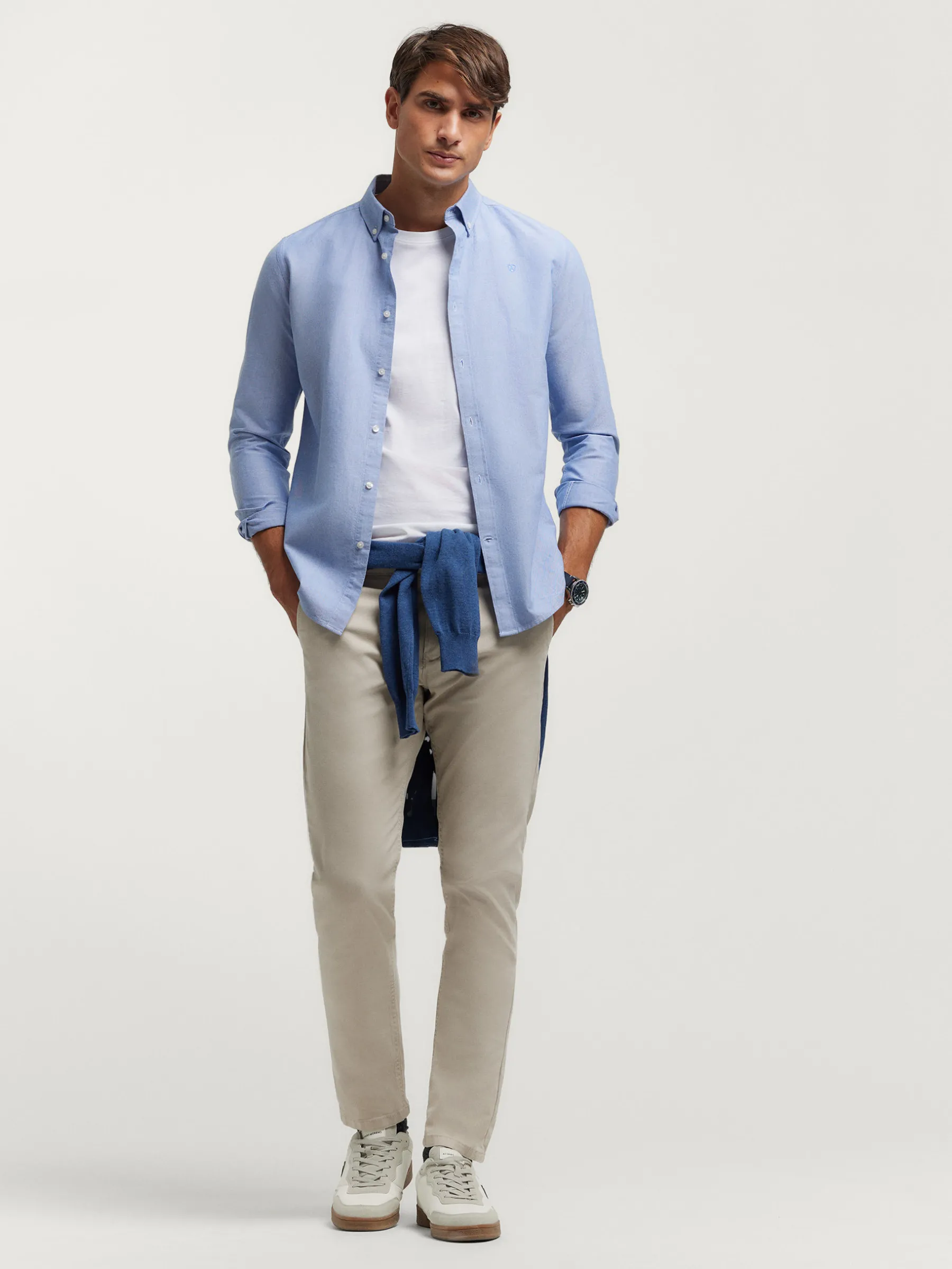 Cheap CAMISA OXFORD SOLID Hombre Oxford