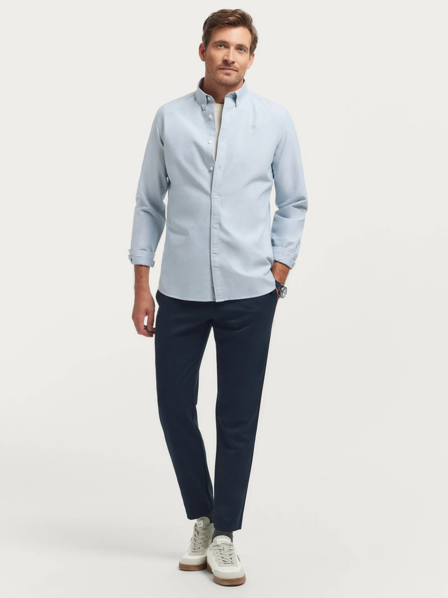 Cheap CAMISA OXFORD SOLID Hombre Oxford
