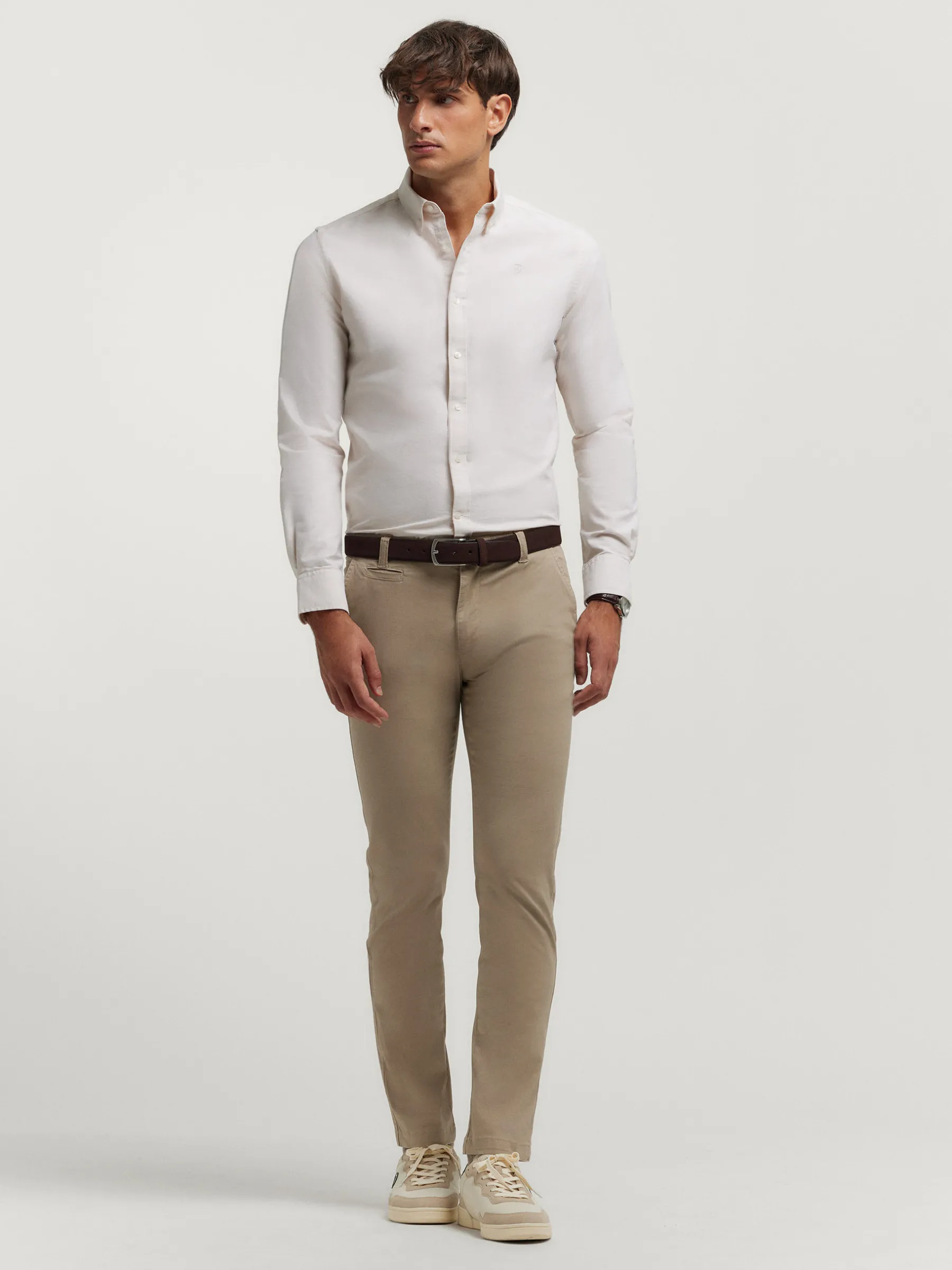 Shop CAMISA OXFORD SOLID Hombre Oxford