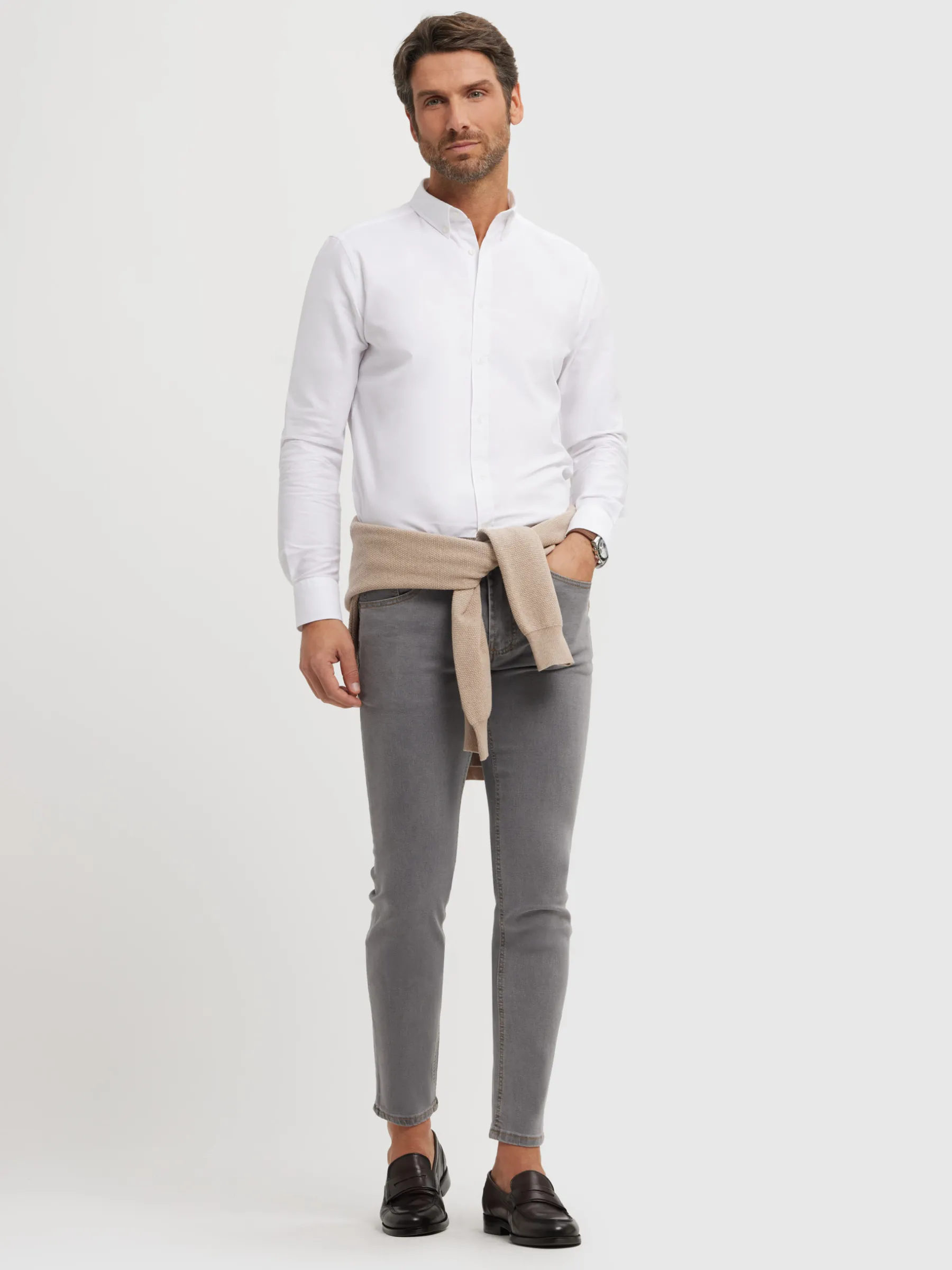 Best Sale CAMISA OXFORD SOLID Hombre Oxford