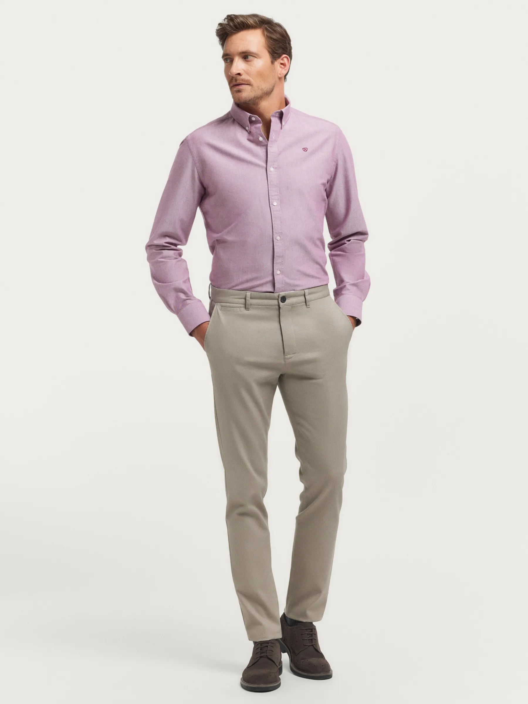 Clearance CAMISA OXFORD SOLID Hombre Oxford