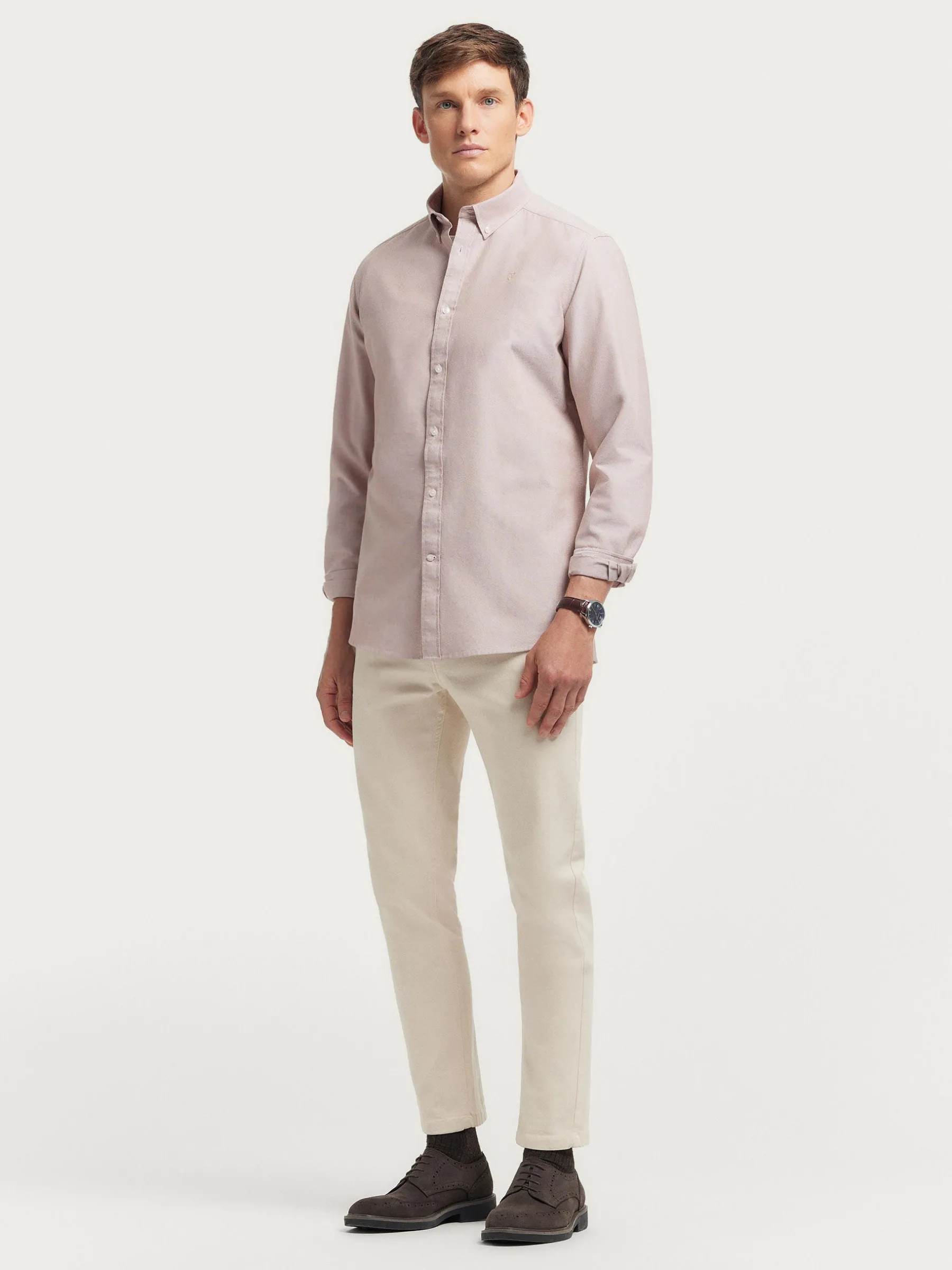 Flash Sale CAMISA OXFORD SOLID Hombre Oxford