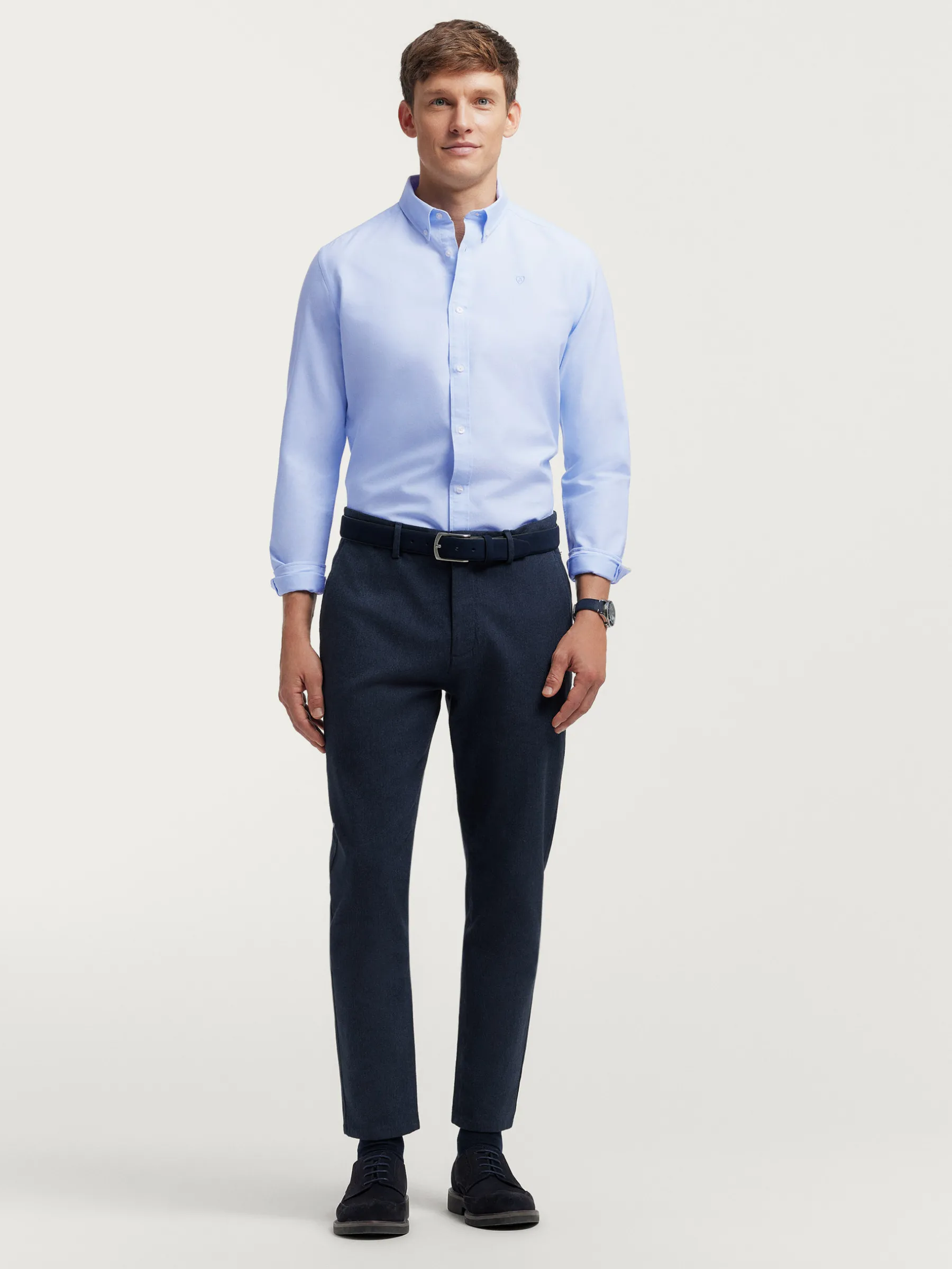 Fashion CAMISA OXFORD SOLID Hombre Oxford