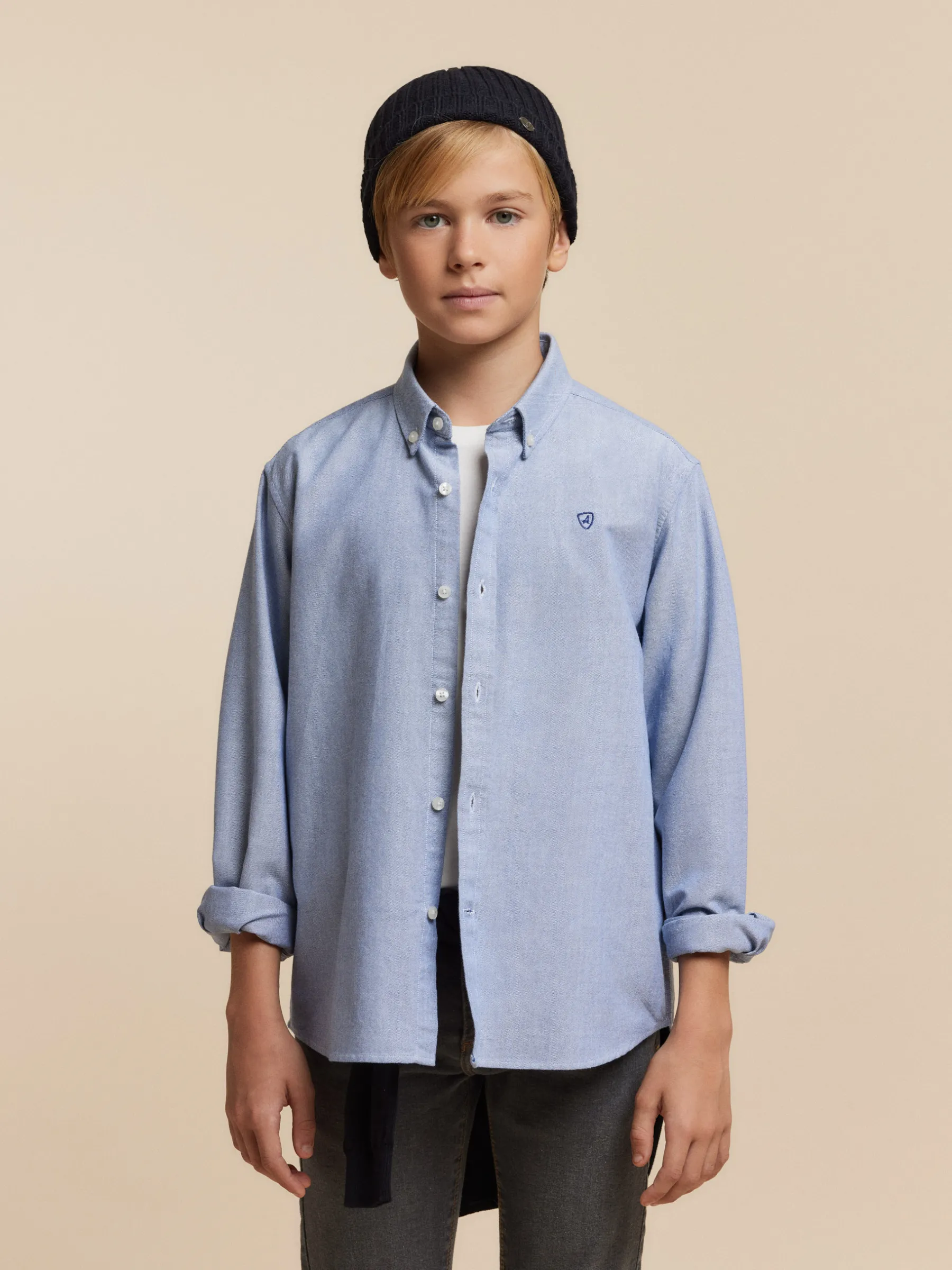 Discount CAMISA OXFORD SOLID KIDS Camisas