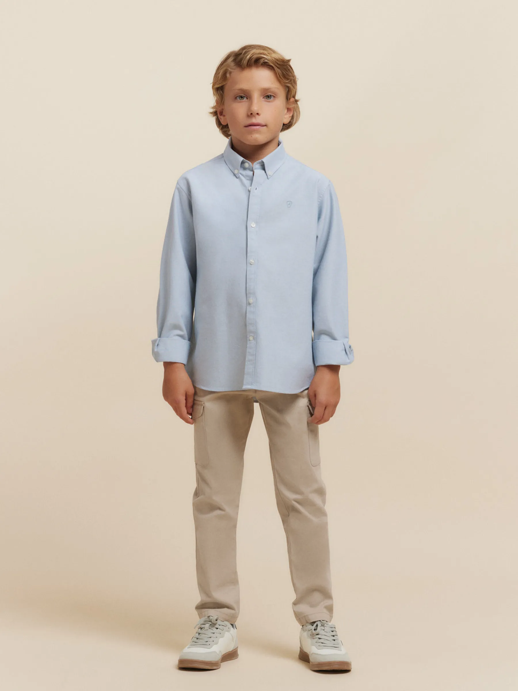 Clearance CAMISA OXFORD SOLID KIDS Camisas