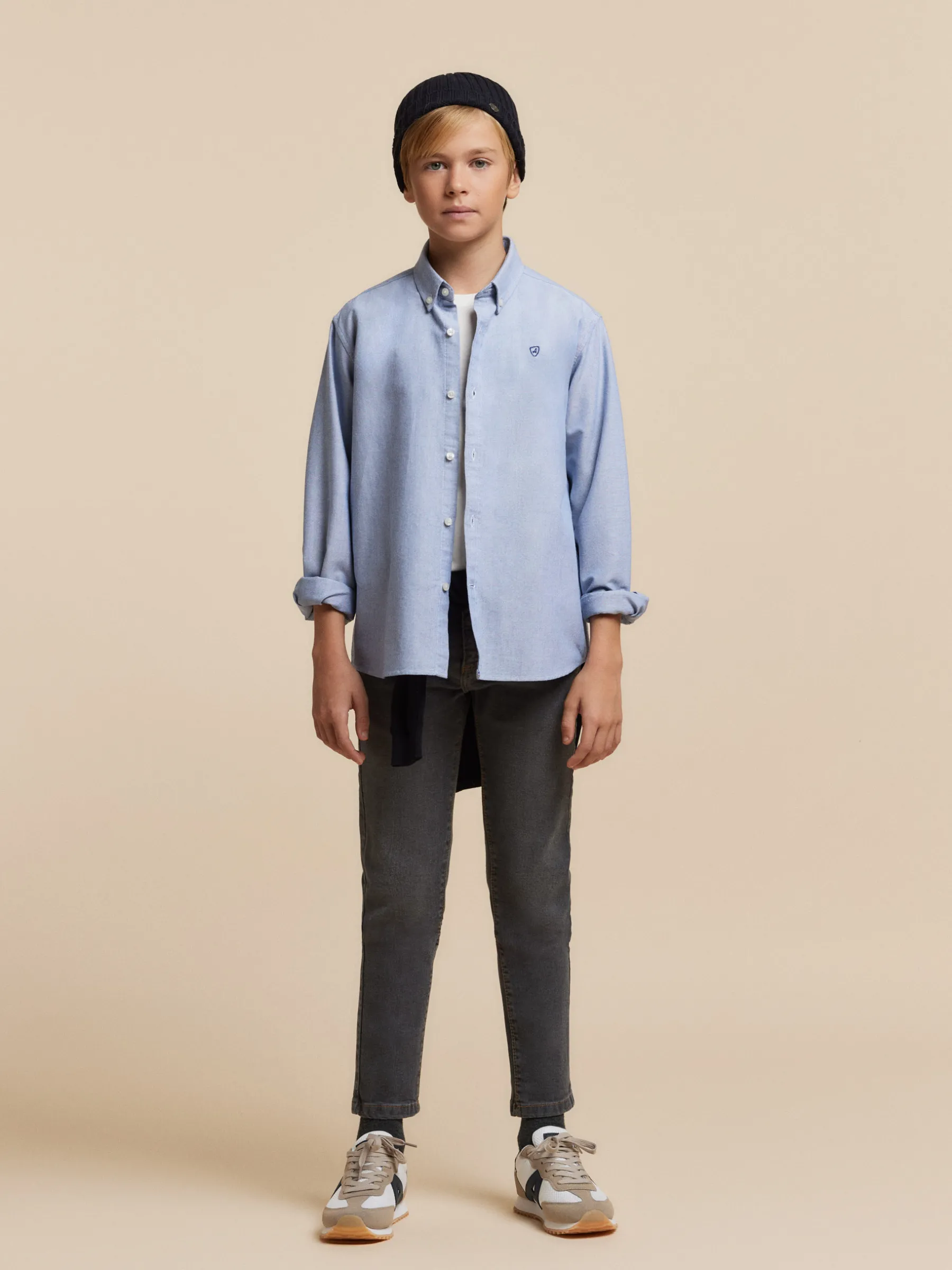Discount CAMISA OXFORD SOLID KIDS Camisas