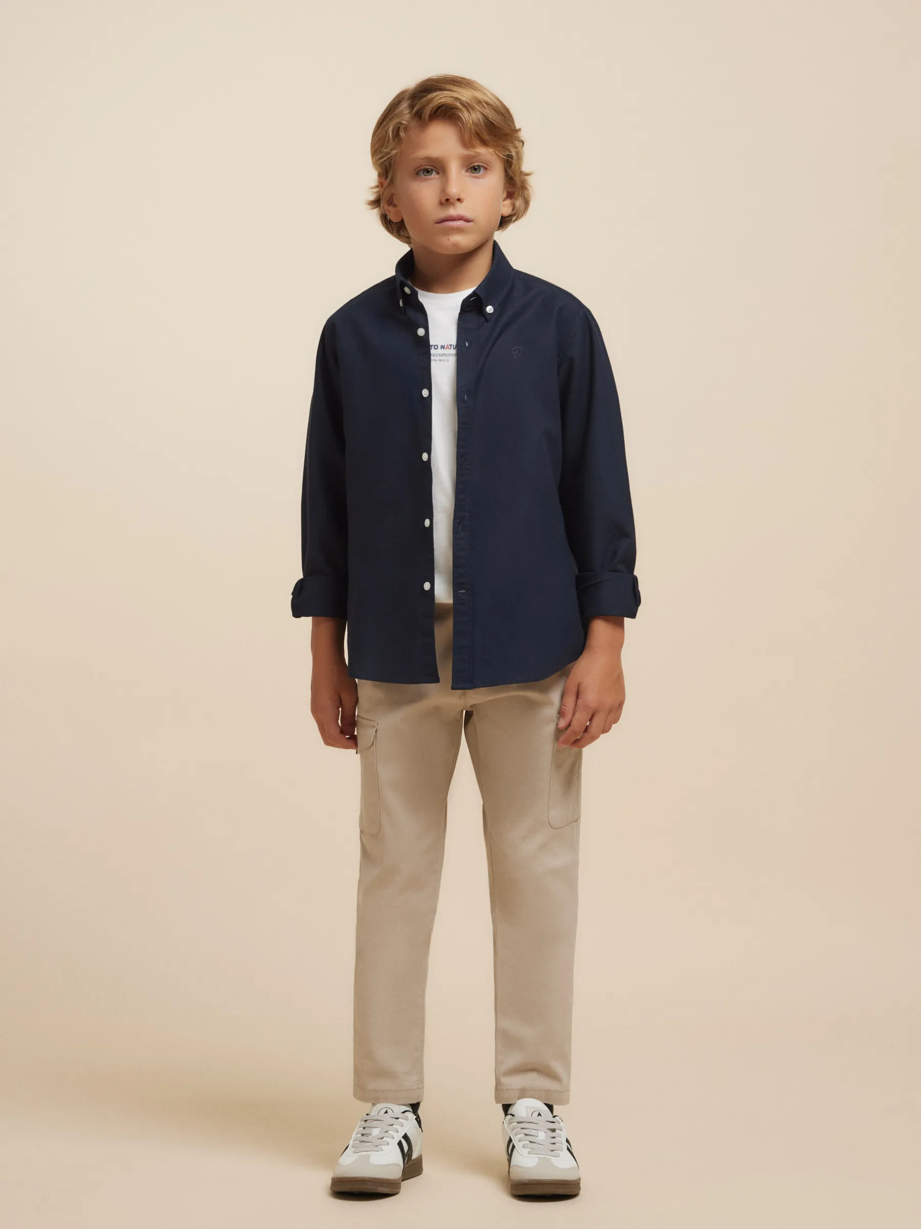 Discount CAMISA OXFORD SOLID KIDS Camisas