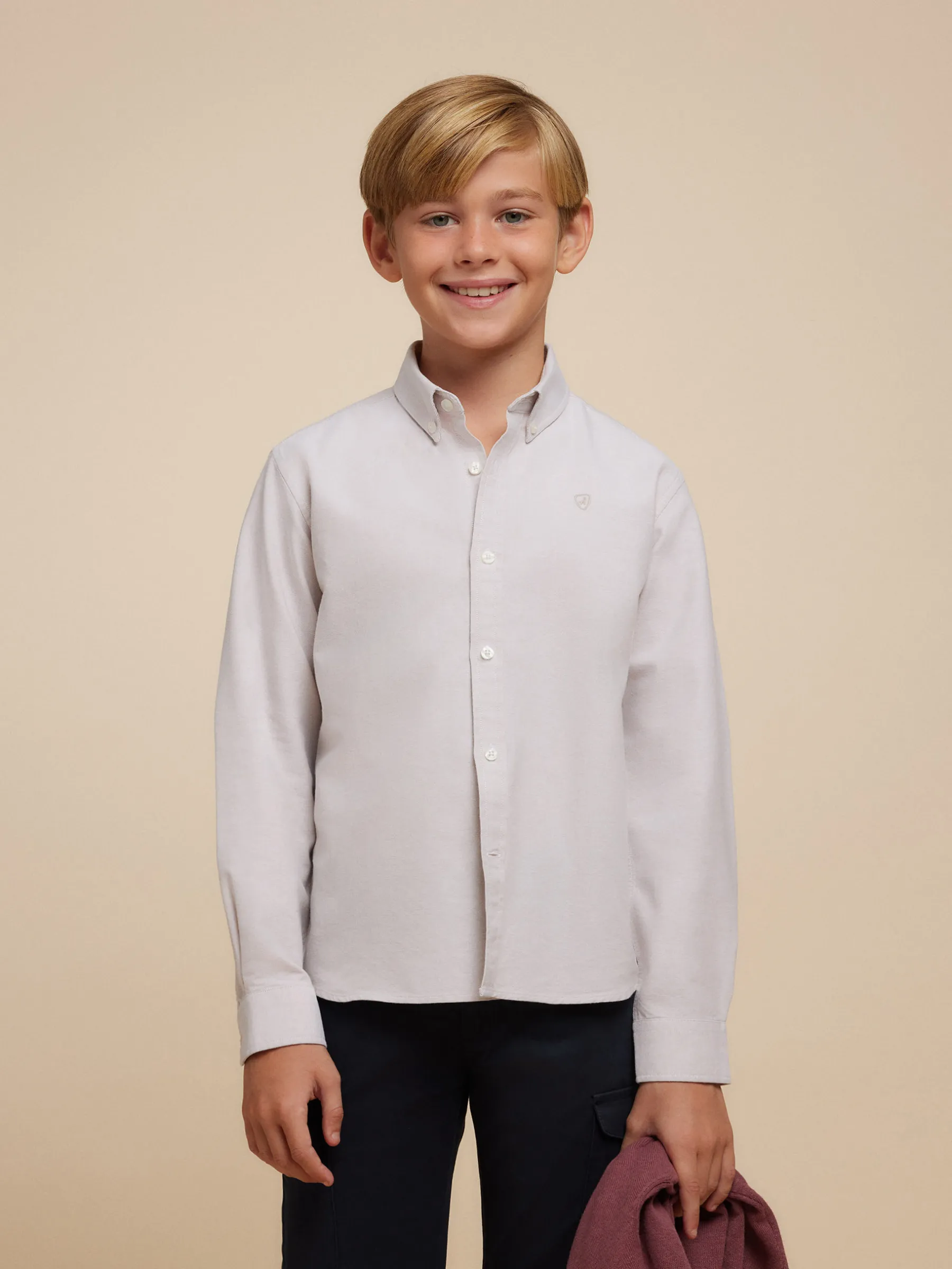 Online CAMISA OXFORD SOLID KIDS Camisas