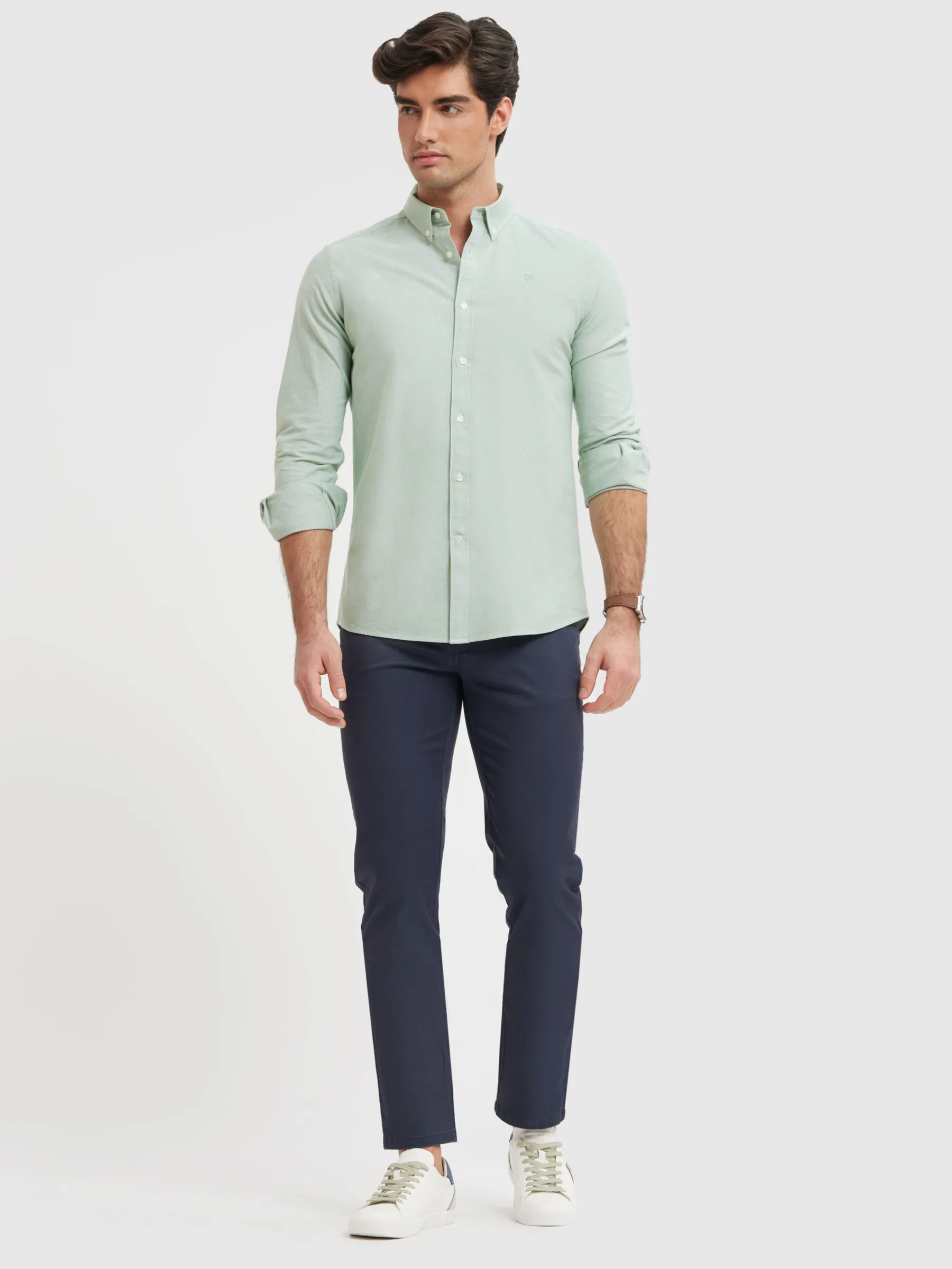 Cheap CAMISA OXFORD SOLID Hombre Oxford