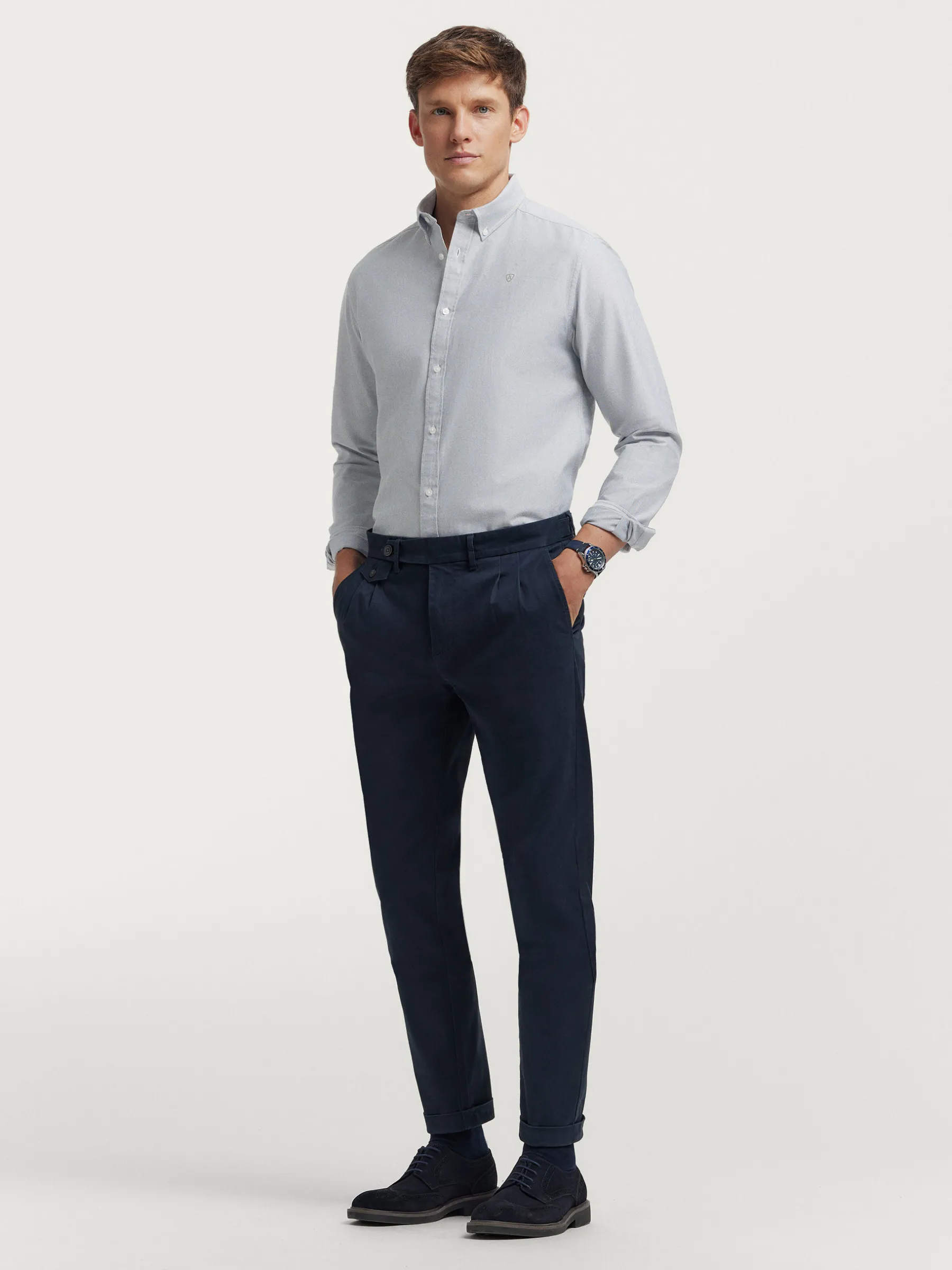 Cheap CAMISA OXFORD SOLID Hombre Oxford