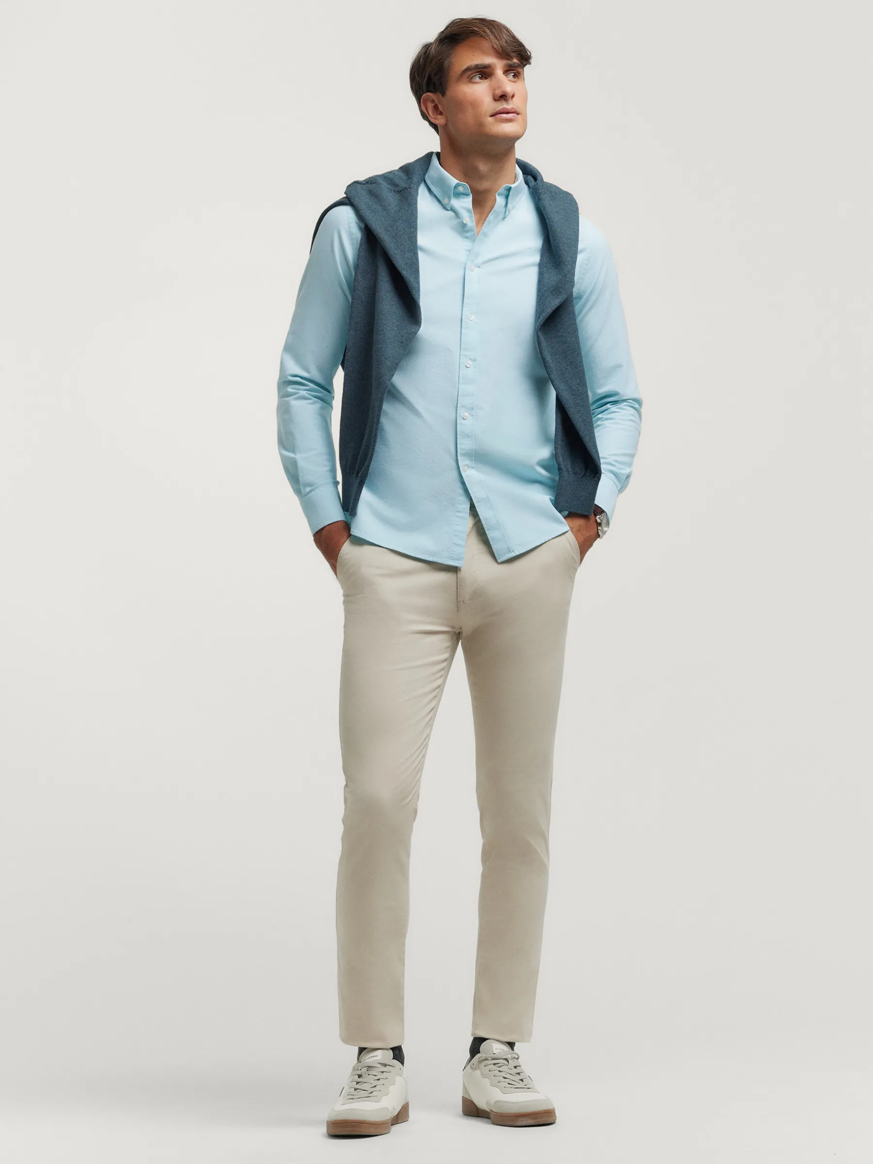 Best Sale CAMISA OXFORD SOLID Hombre Oxford