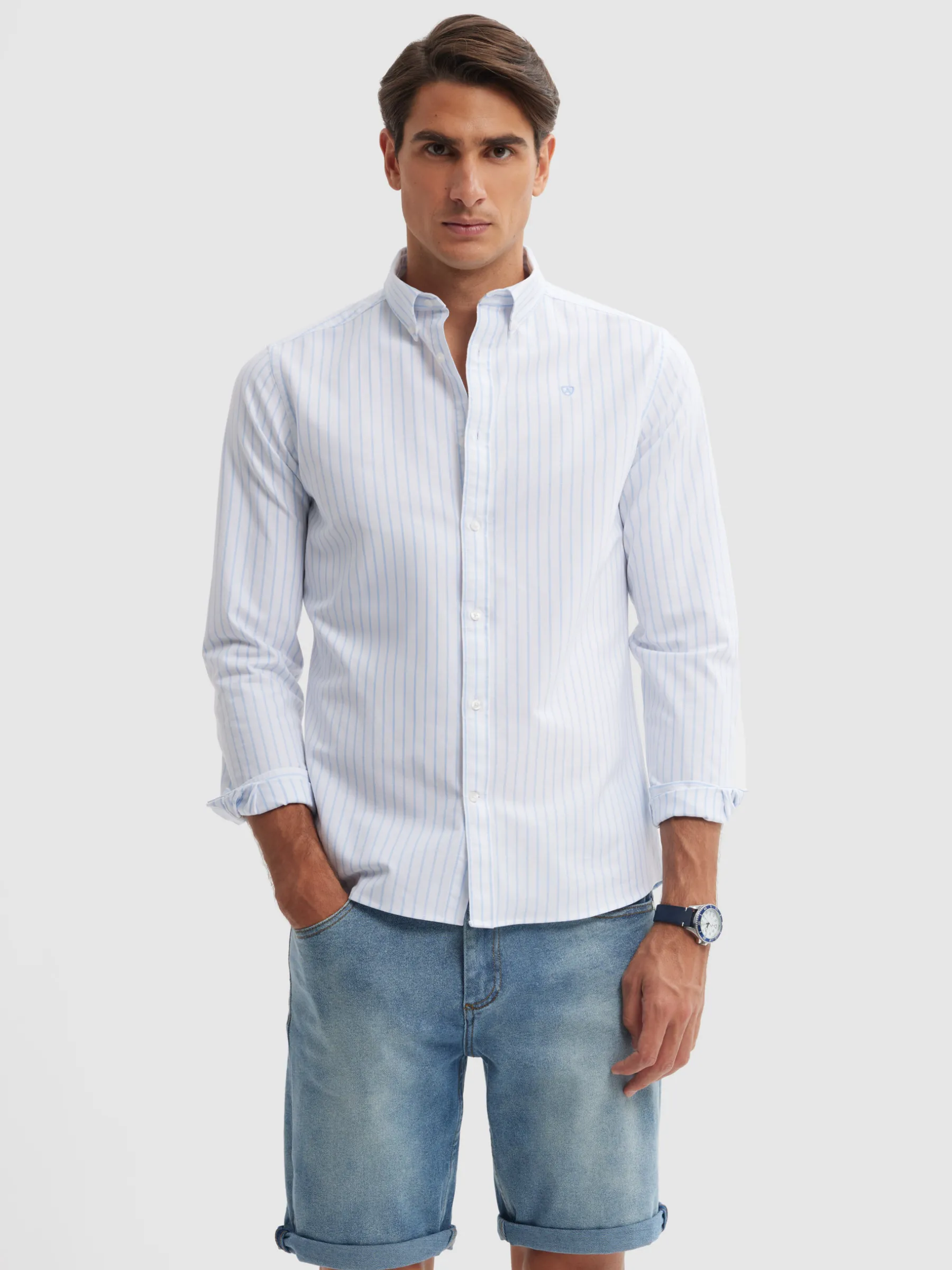 New CAMISA OXFORD SUNNY Hombre Oxford