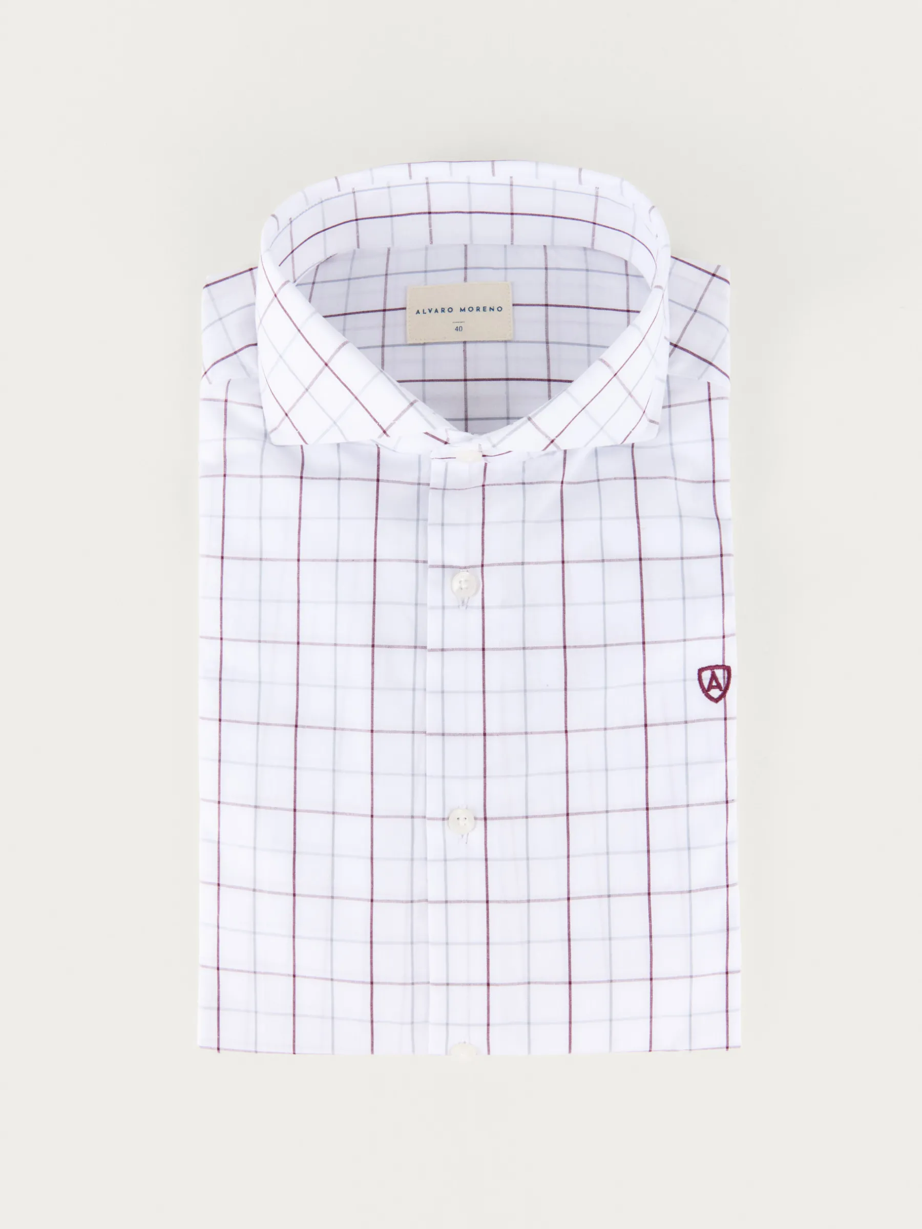 Clearance CAMISA POPELIN CUADROS Hombre Casual