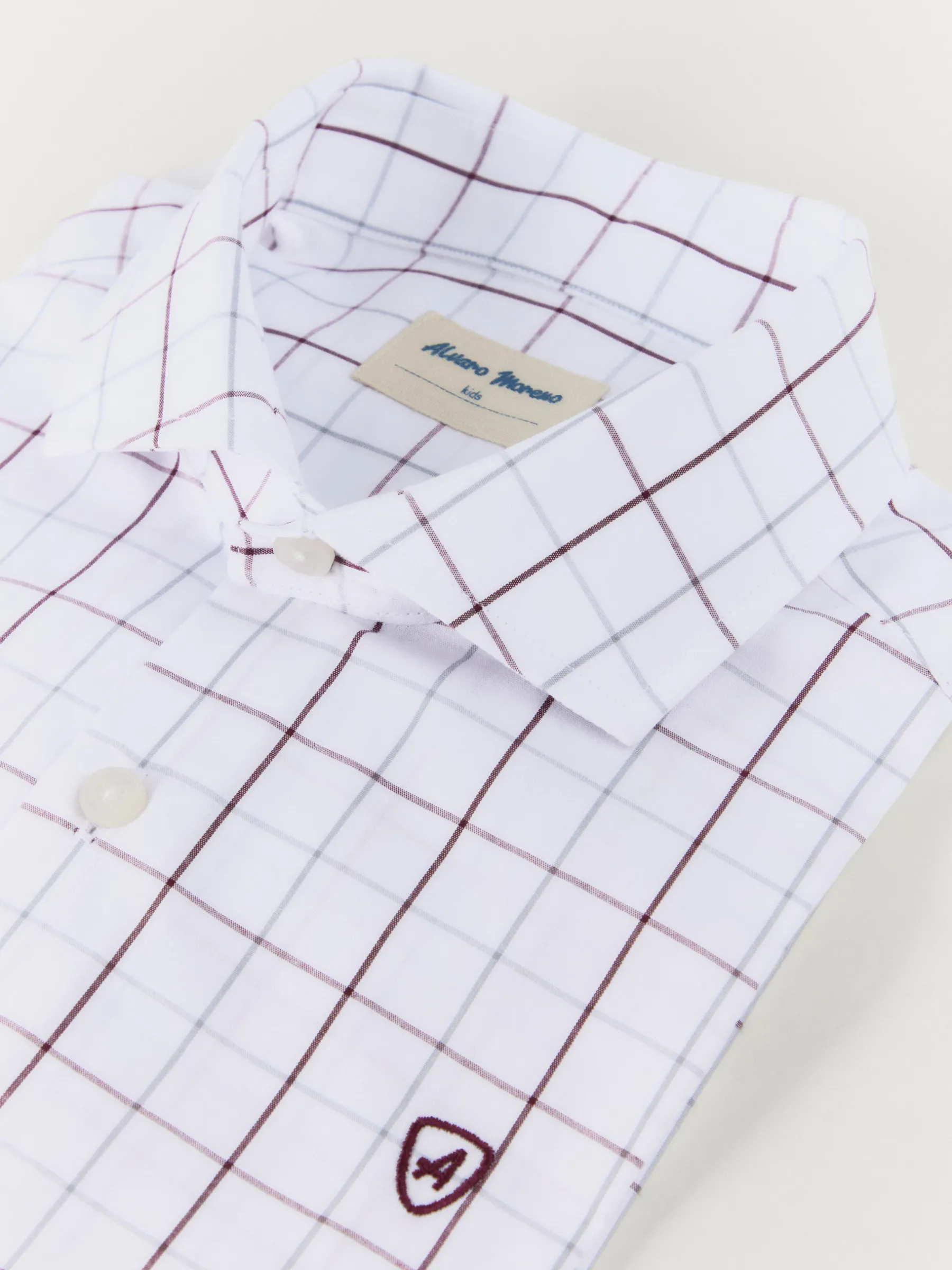 Shop CAMISA POPELIN CUADROS KIDS Camisas