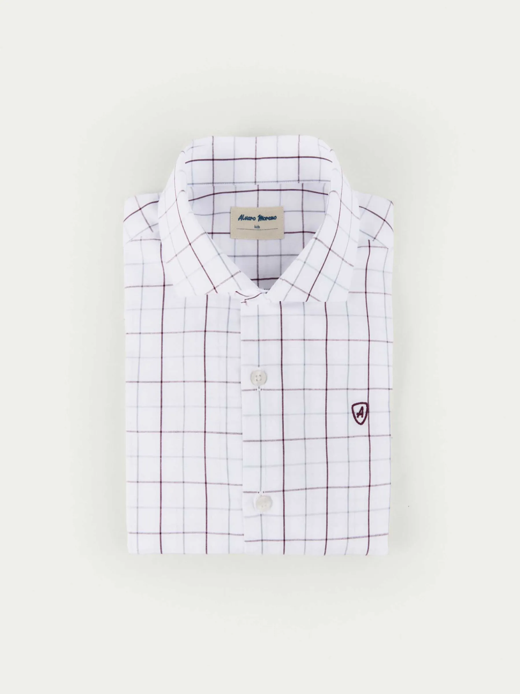 Shop CAMISA POPELIN CUADROS KIDS Camisas